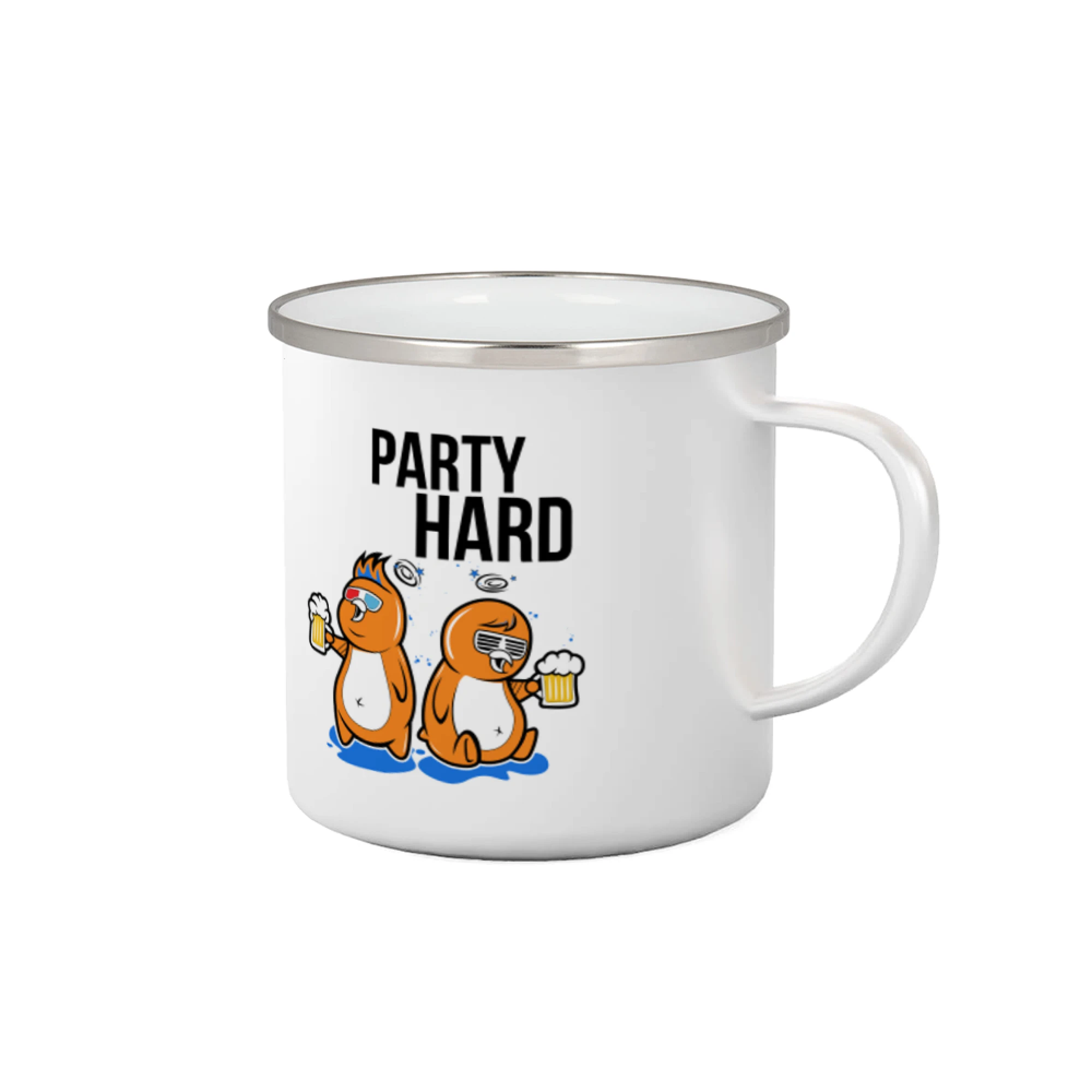Tričká na párty - Party hard vtáky - Plecháčik