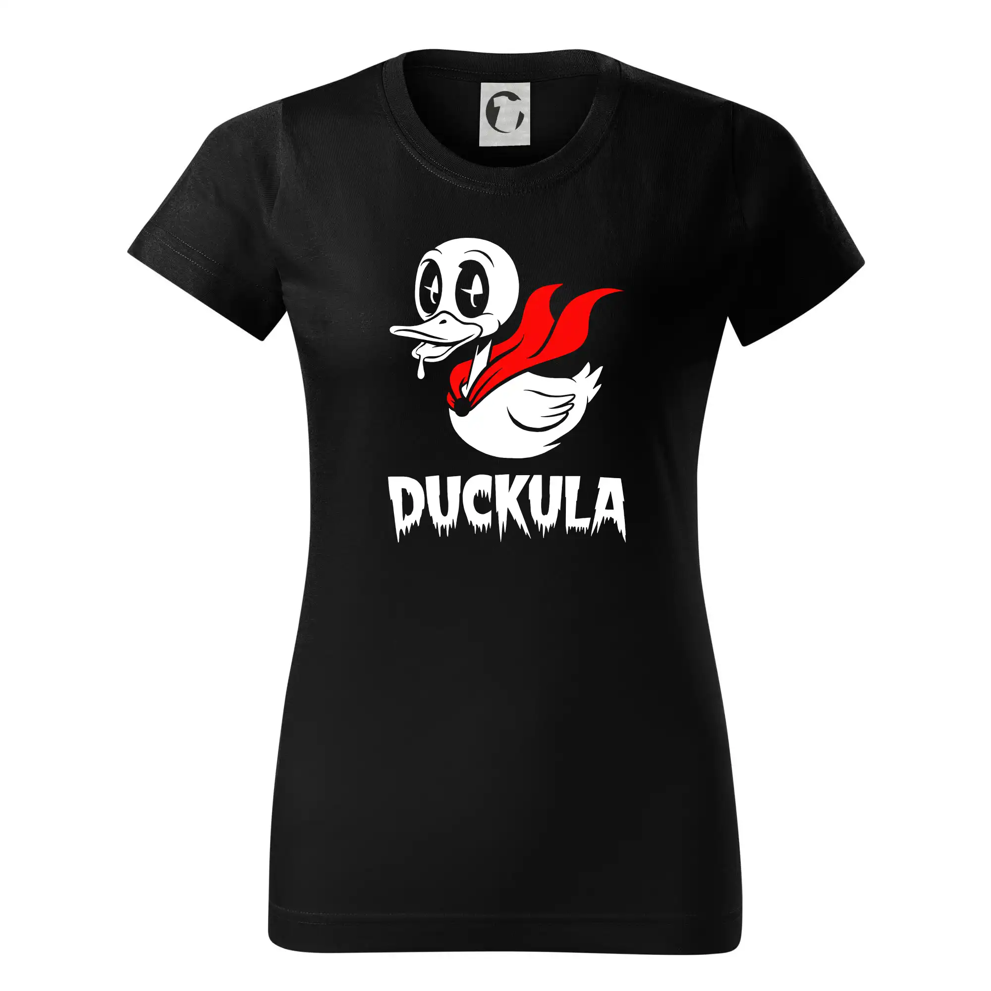 Filmové tričká - Duckula - Dámske tričko basic - ľahko voľnejšie a dlhšie