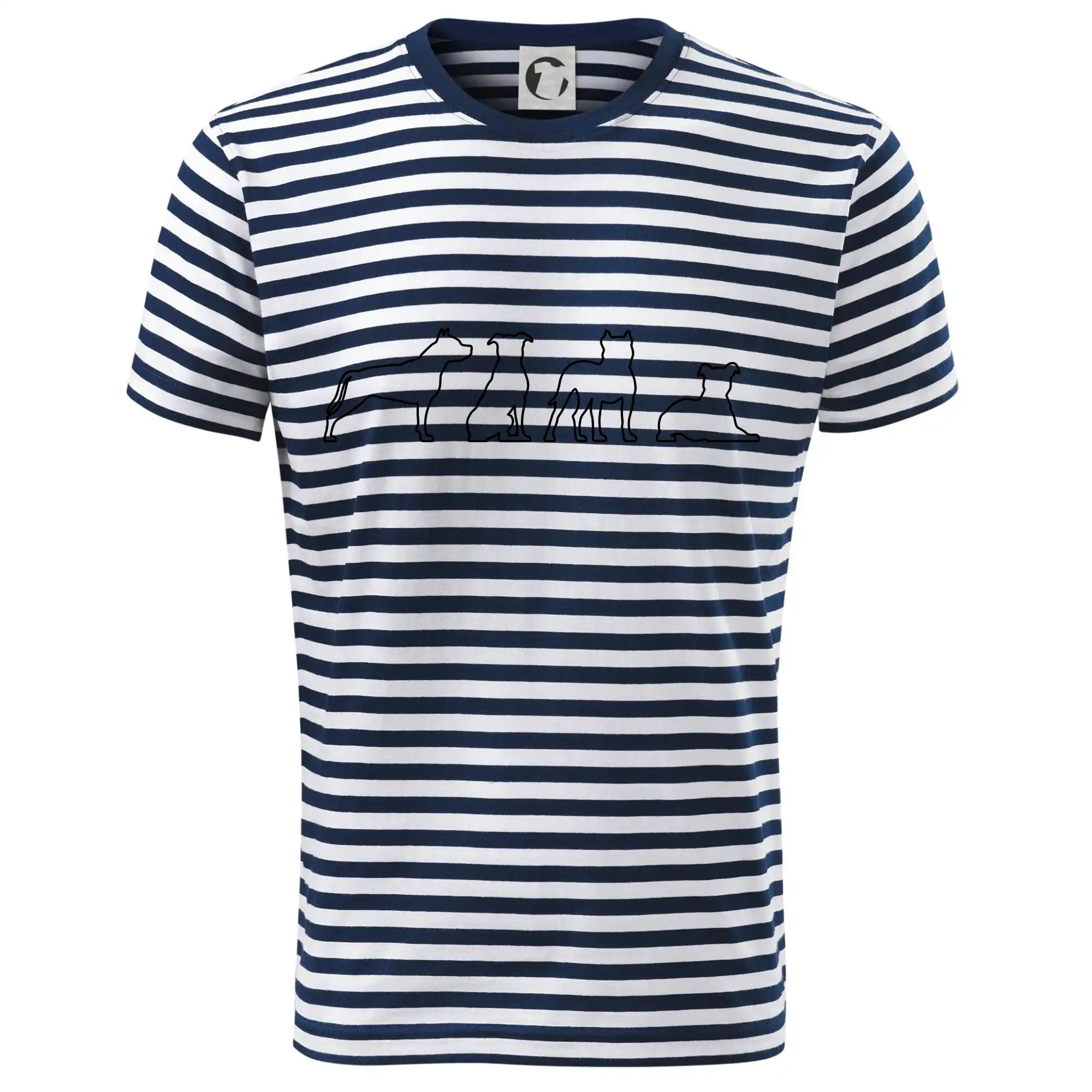 Ostatné psie plemená - Americký stafordšírsky teriér v rôznych pozíciách - Dětské triko na vodu