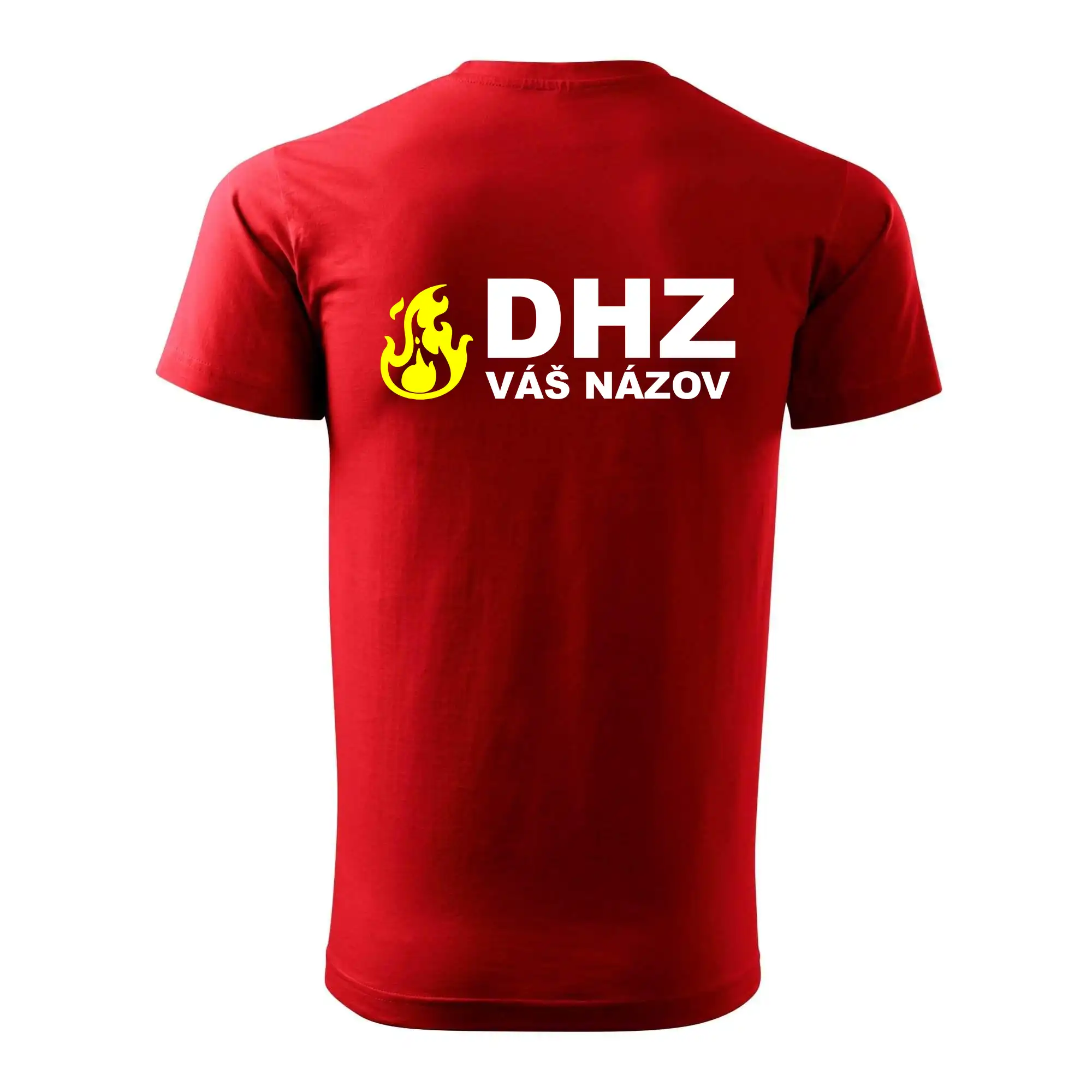 DHZ (oheň, firesport, názov sboru - vlastný nápis)