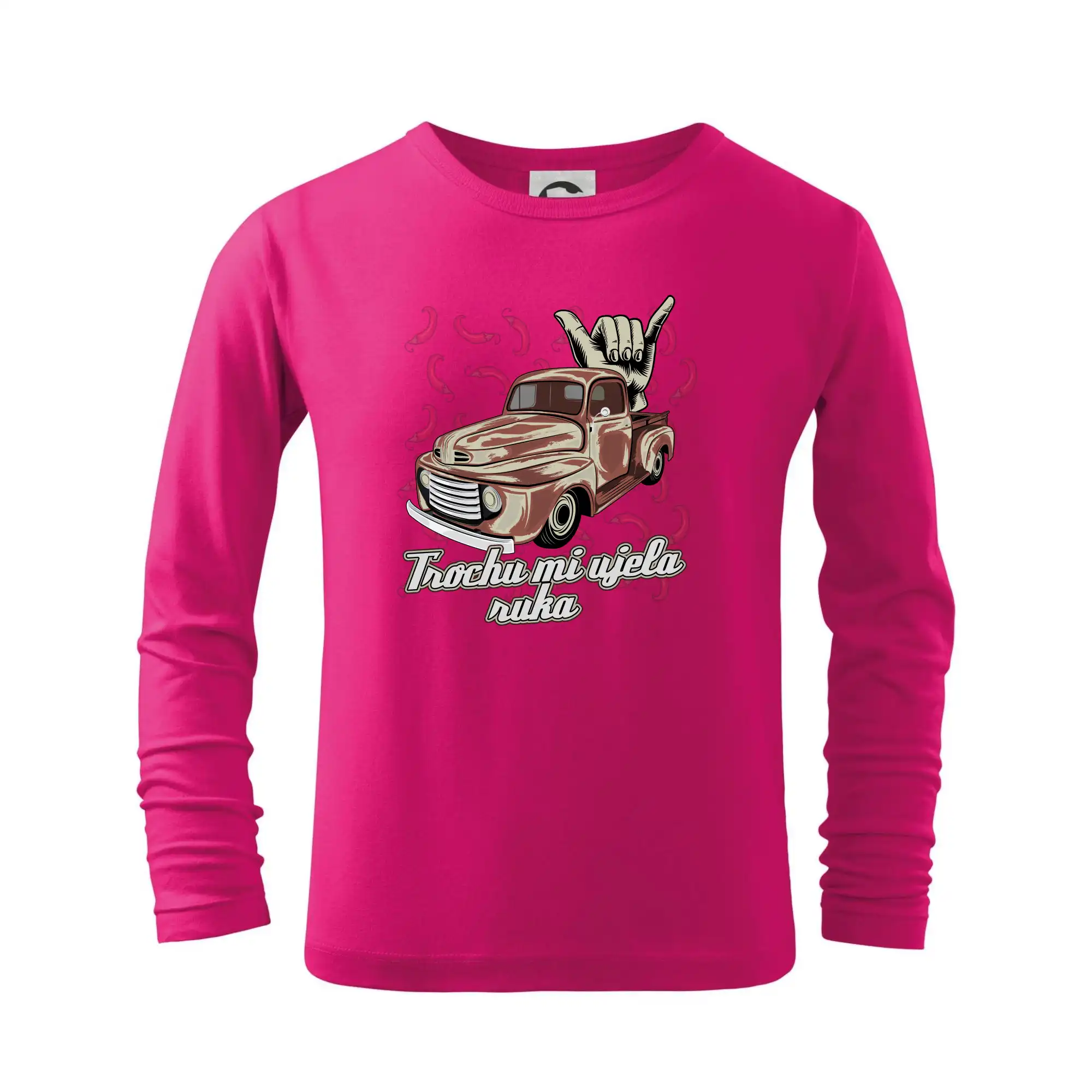Trochu mi ušla ruka - Tričko detské Long Sleeve