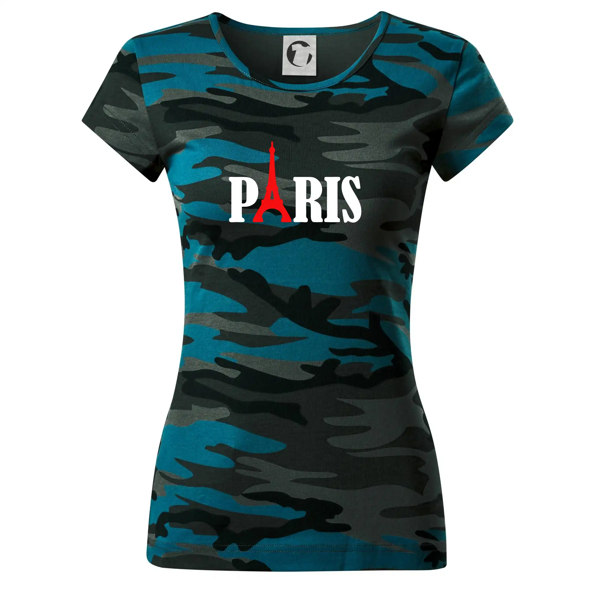 Paris nápis Eiffelova věž