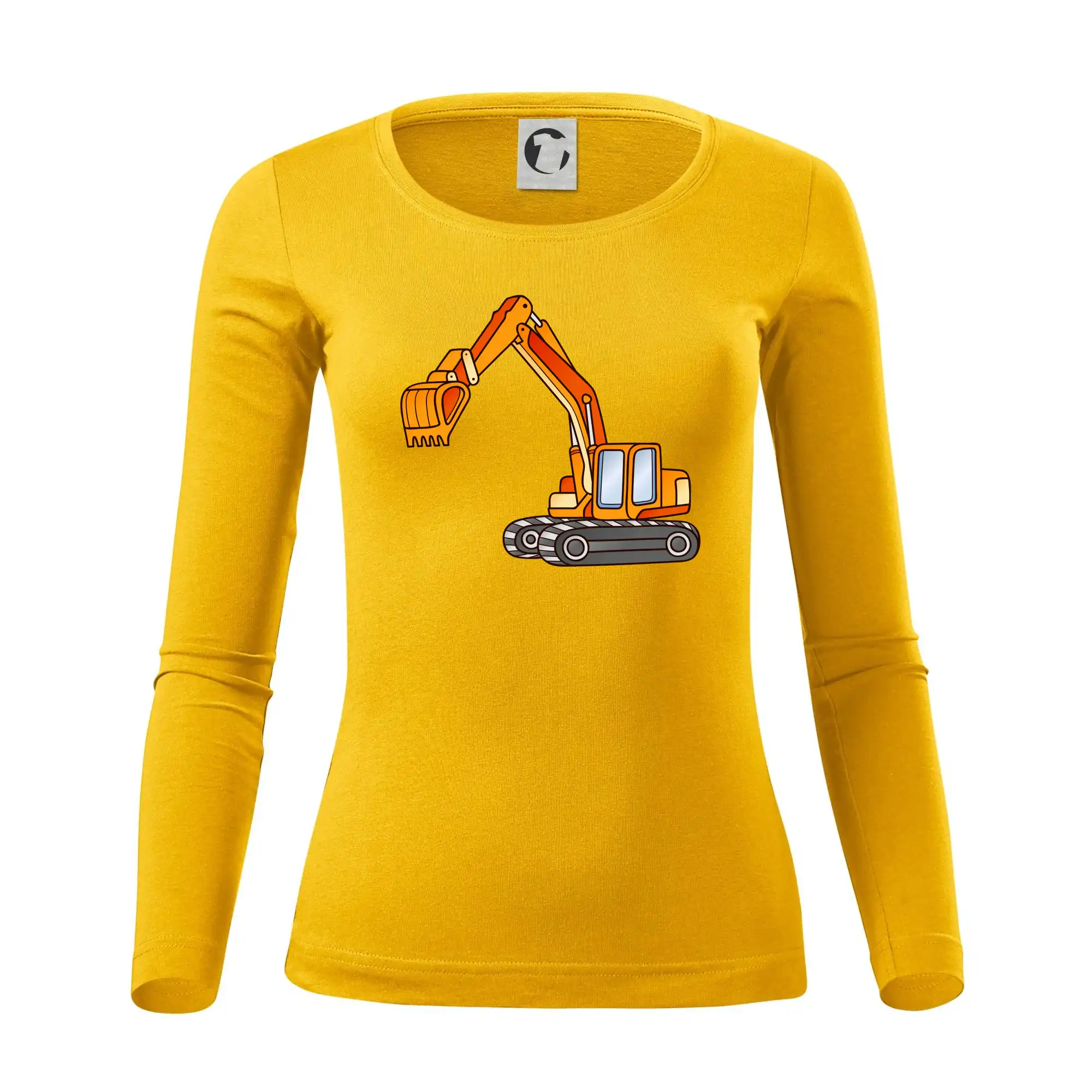 Bagr bez nápisu oranžový