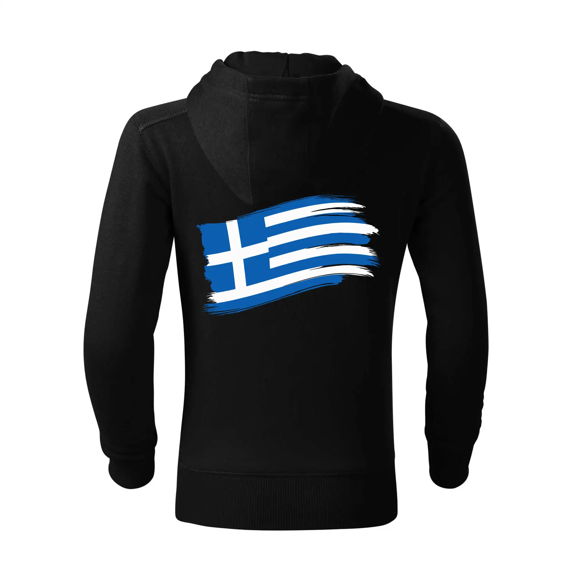 Řecko vlajka - štětkou