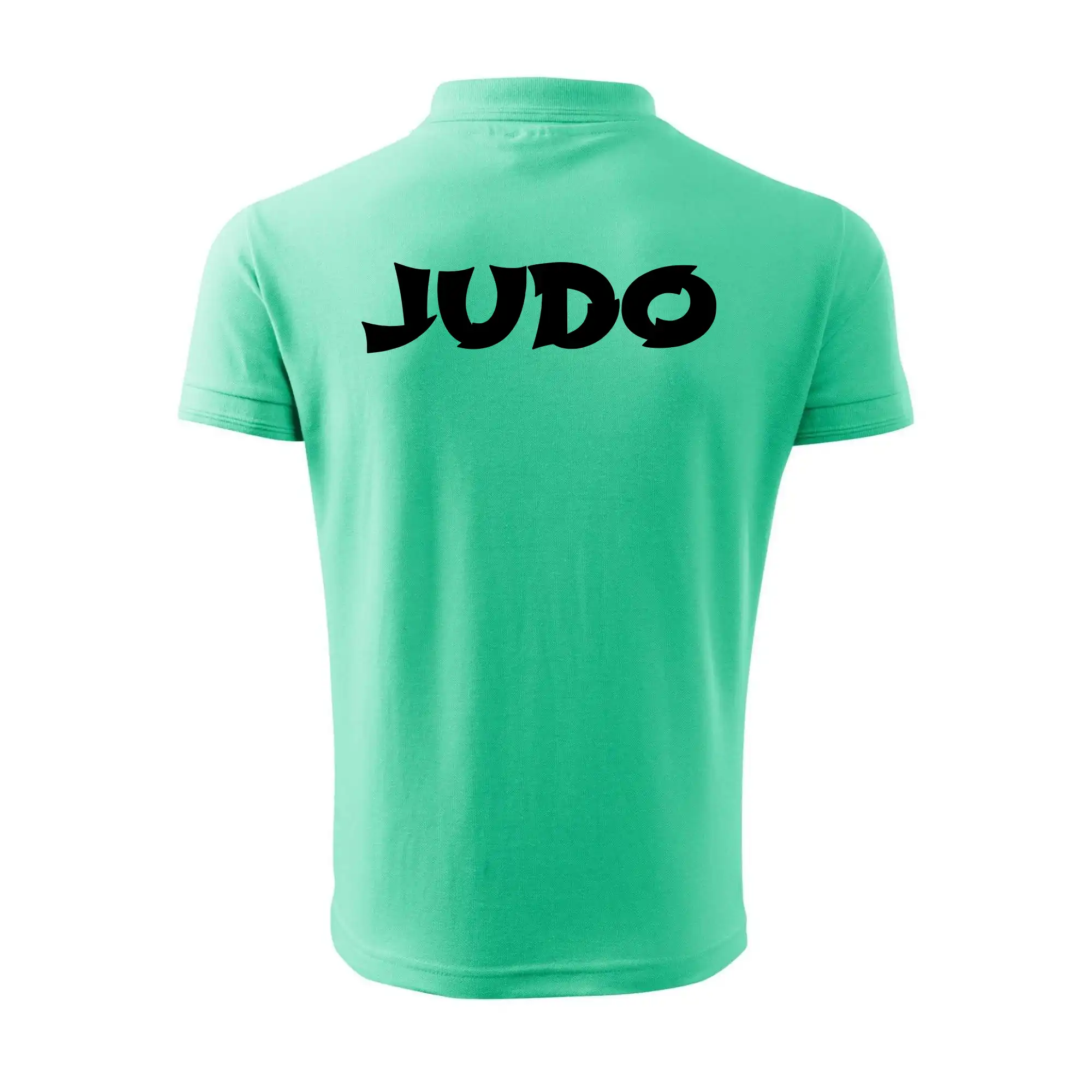 Judo nápis + postavy