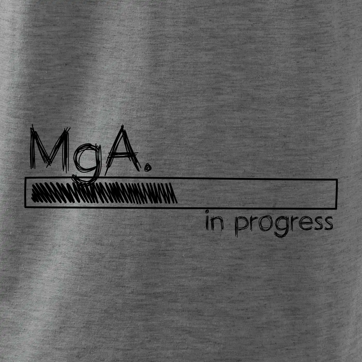 In progress titul MgA.  magistr / magistra umění