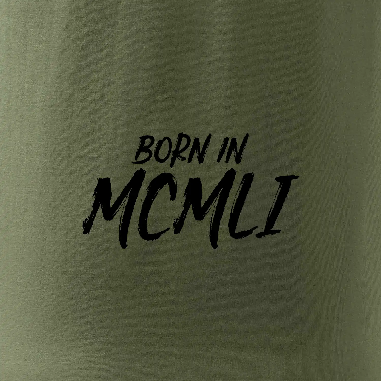 Born in - Římské číslo 1951