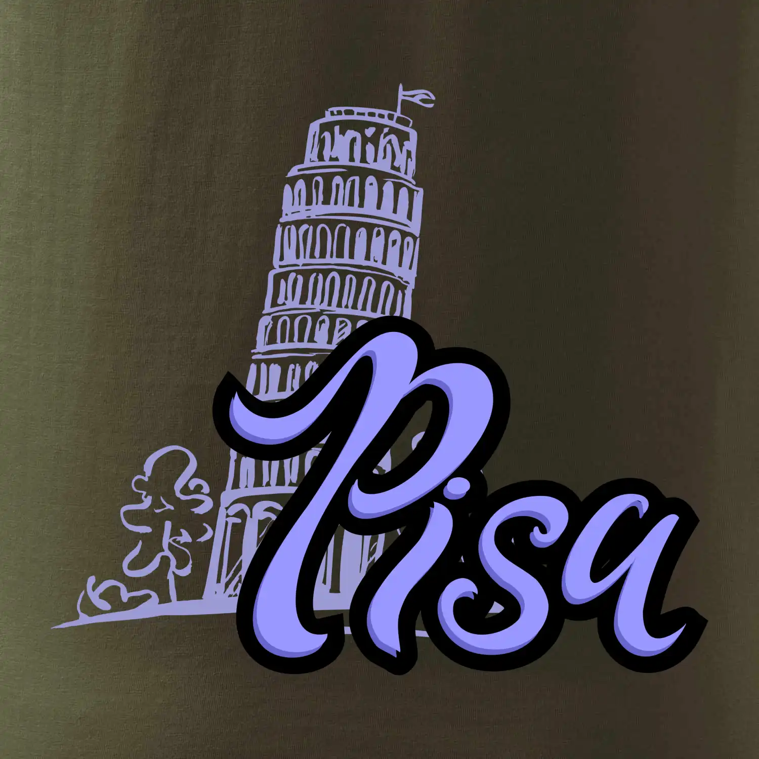 Pisa Lettering