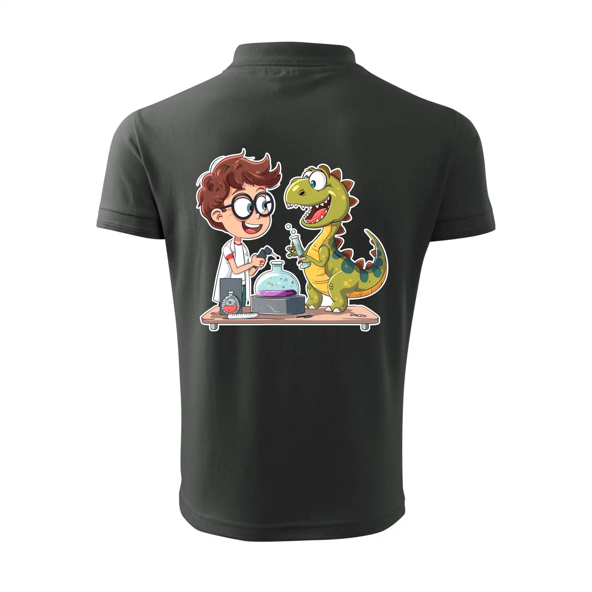 Chemik a dinosaurus - kluk