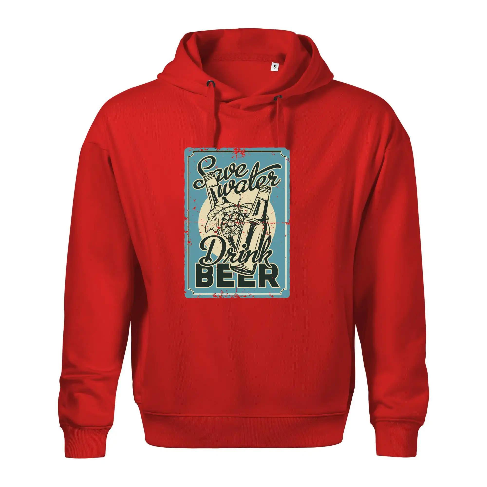 Save water drink beer poster