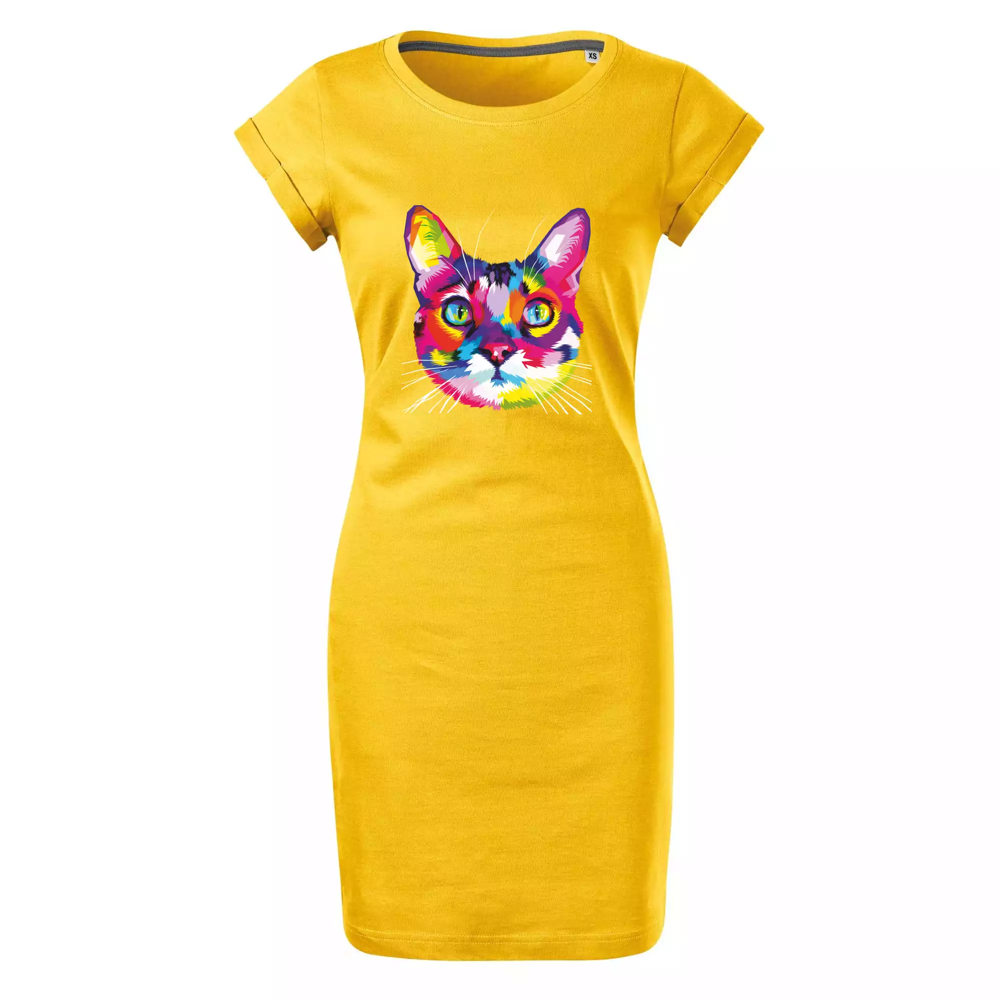 Kočka duhová hlava