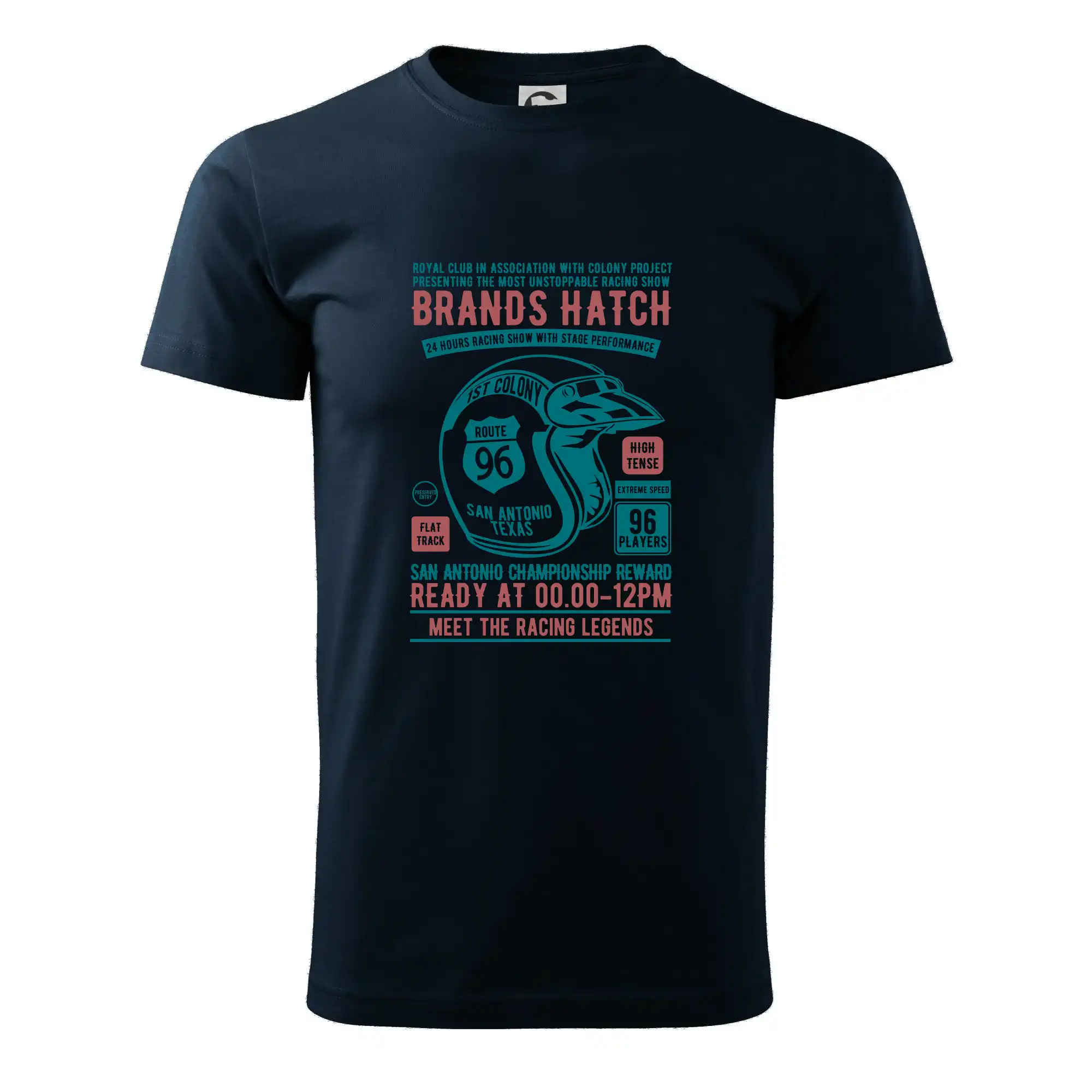 Tričká a mikiny s potlačou motoriek – pre pravých motorkárov - Brands Hatch Racing - Pánske tričko nižšej gramáže