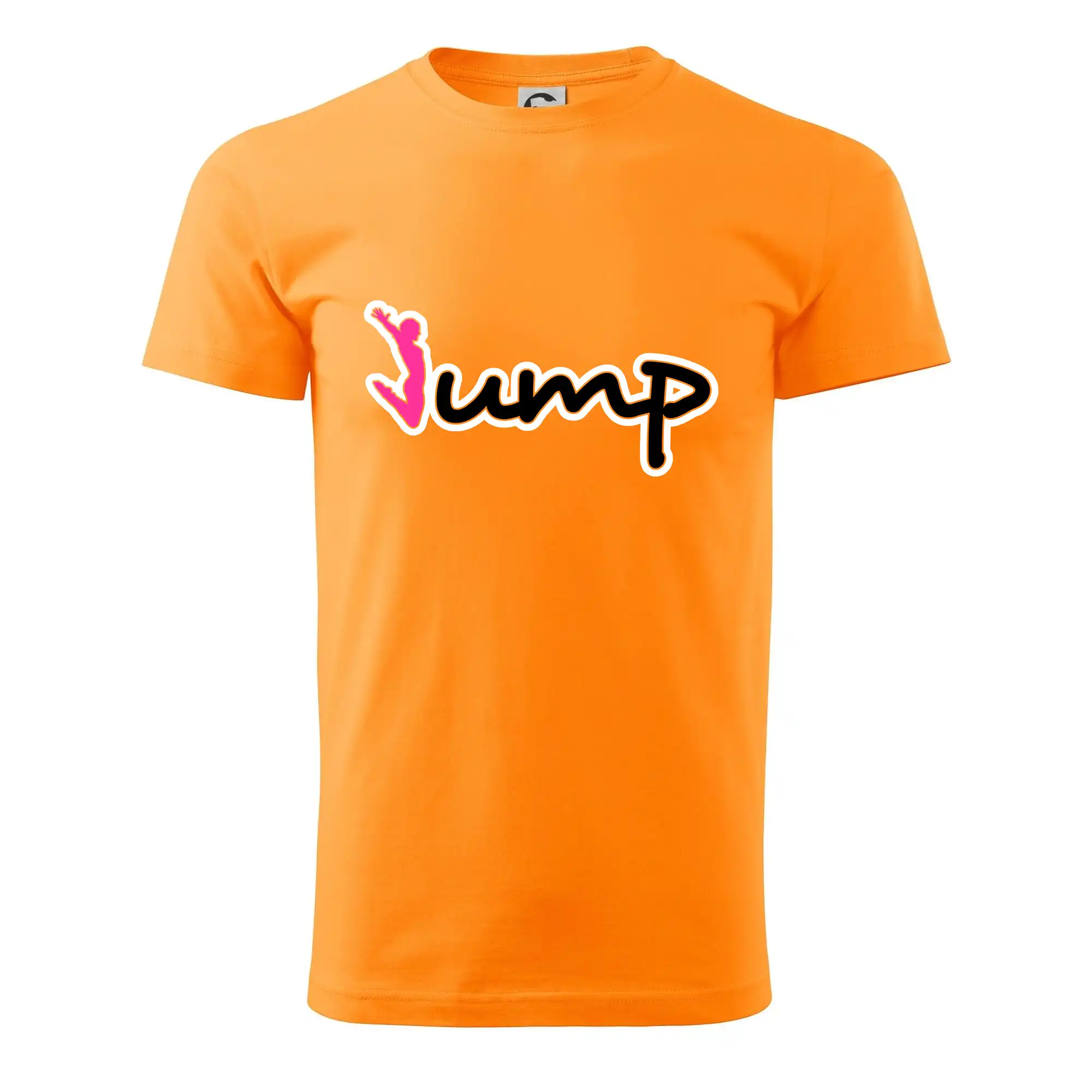 Jump - nápis a panáček
