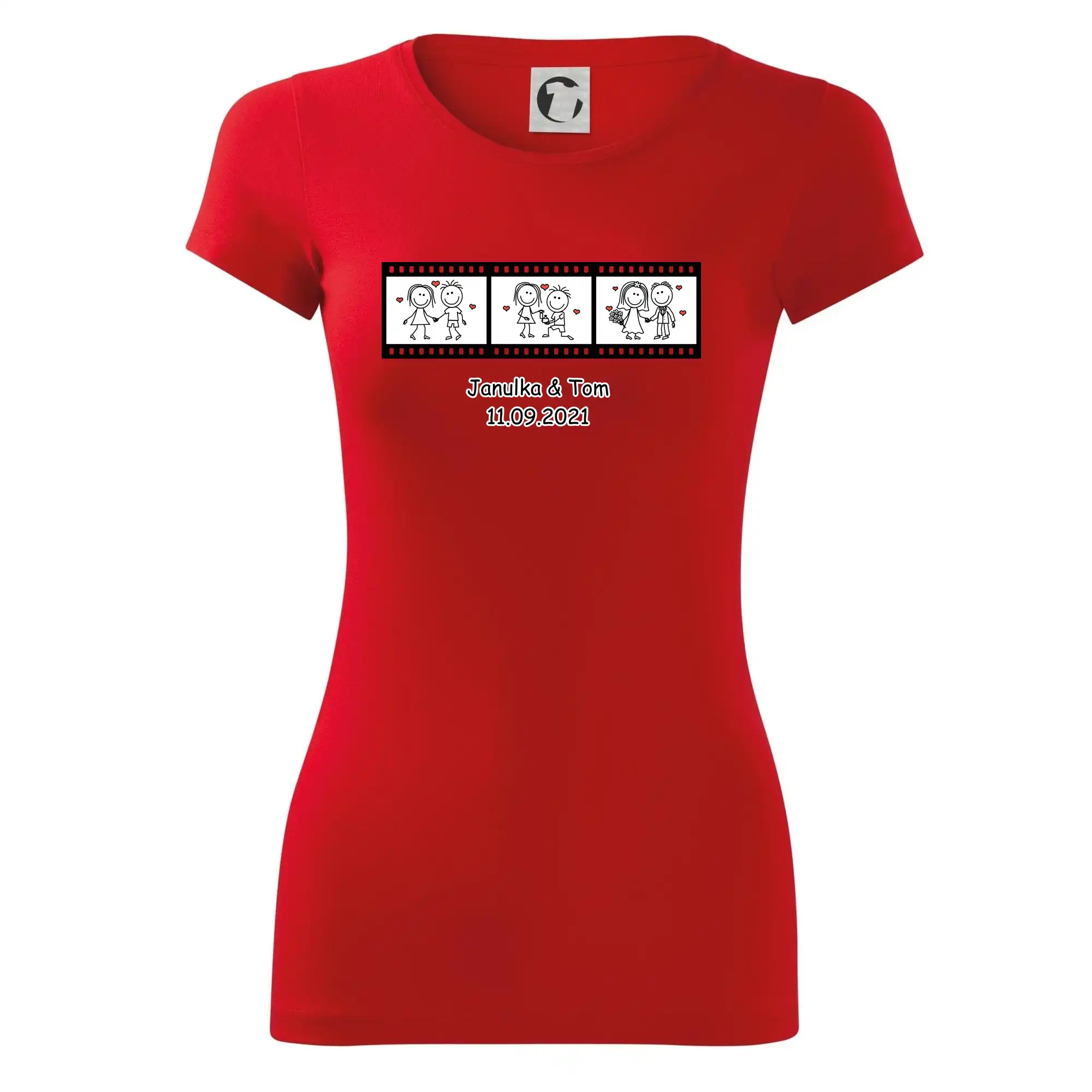 Svatební den - váš nápis (Hana-creative)