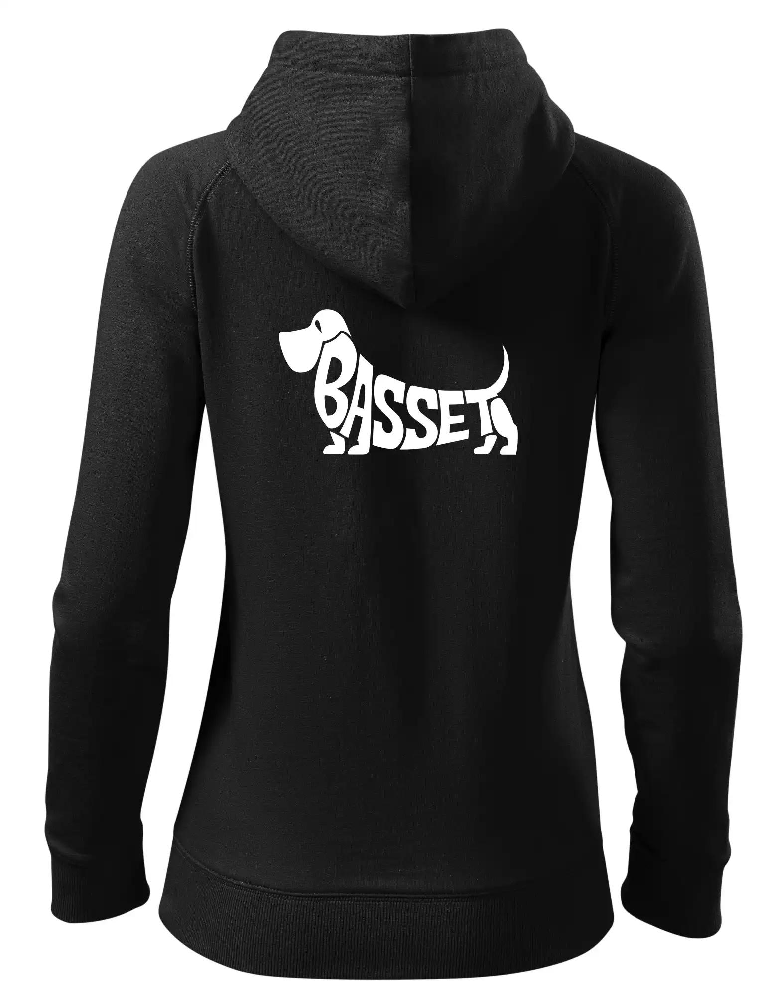 Basset nápis v těle