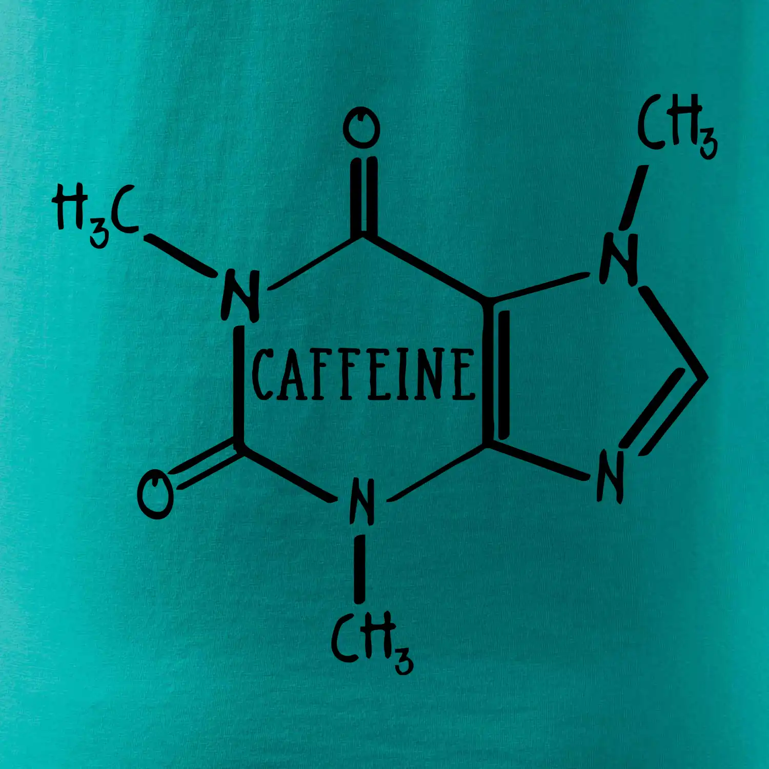 Caffeine molekuly