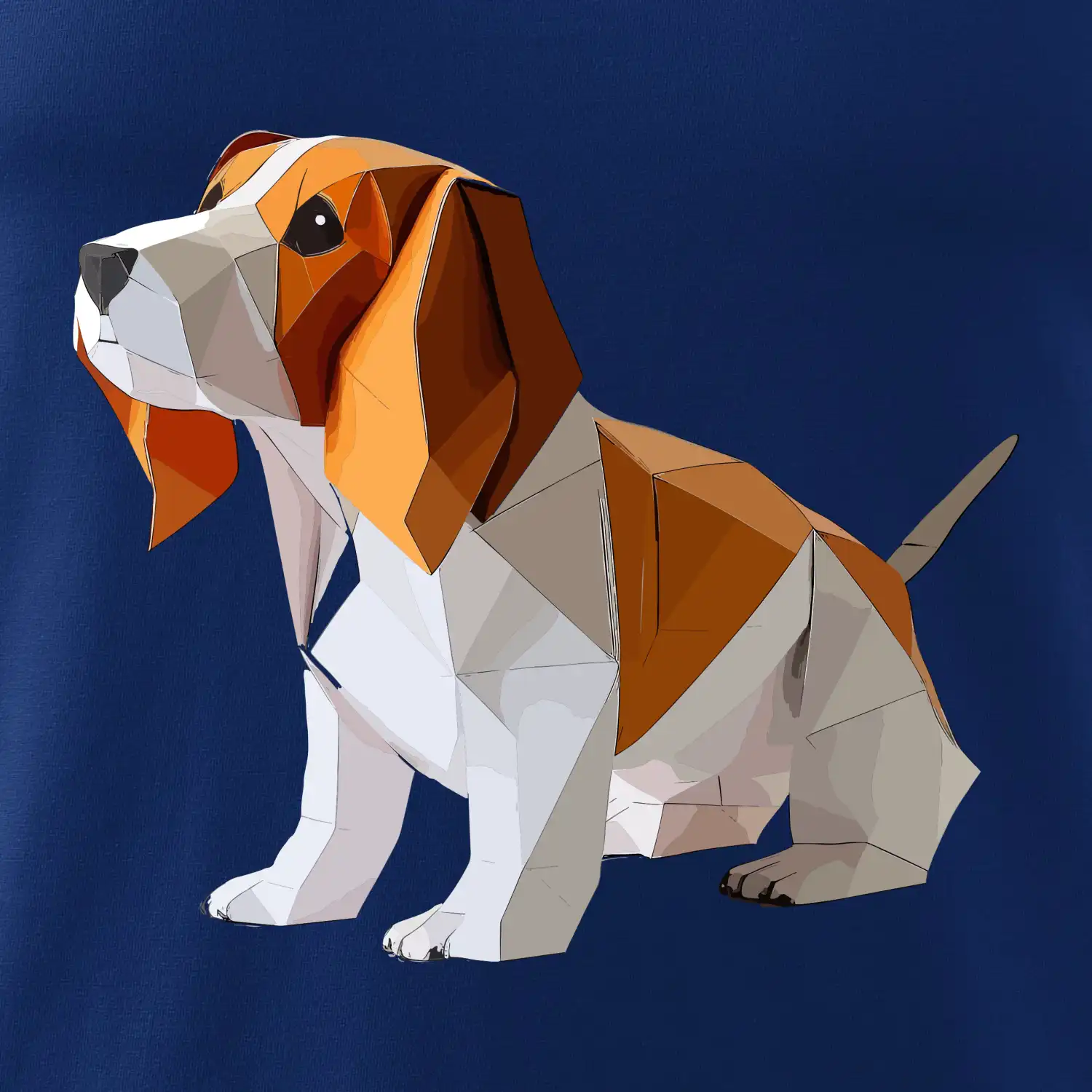 Bígl slepený z papíru