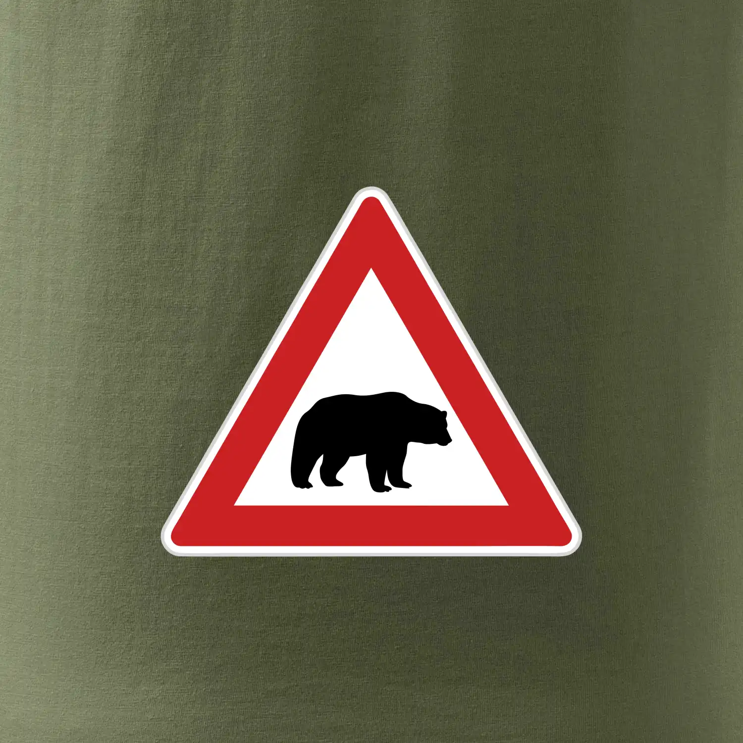 Dopravní značka - Pozor lední medvěd