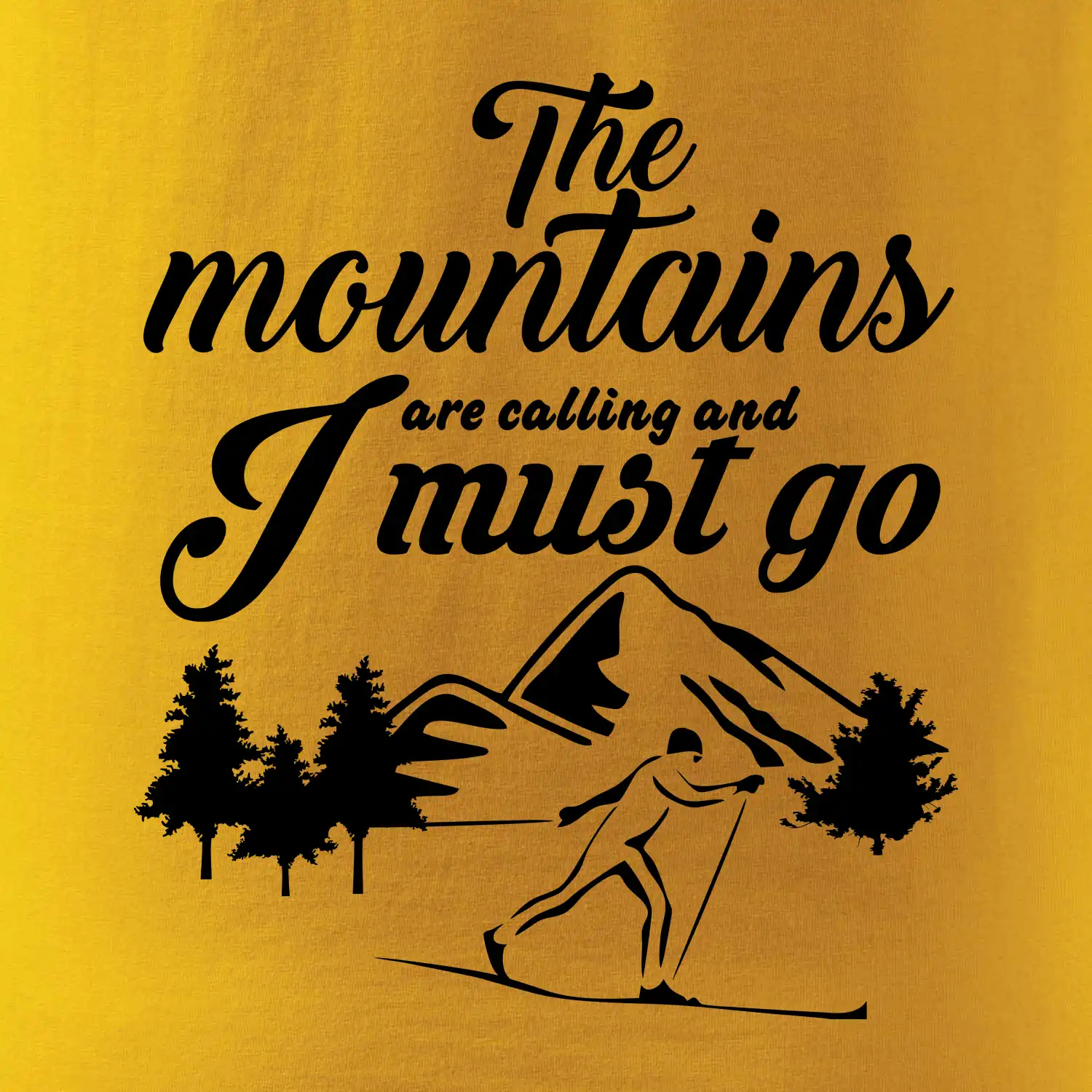 The mountains are calling běžkař