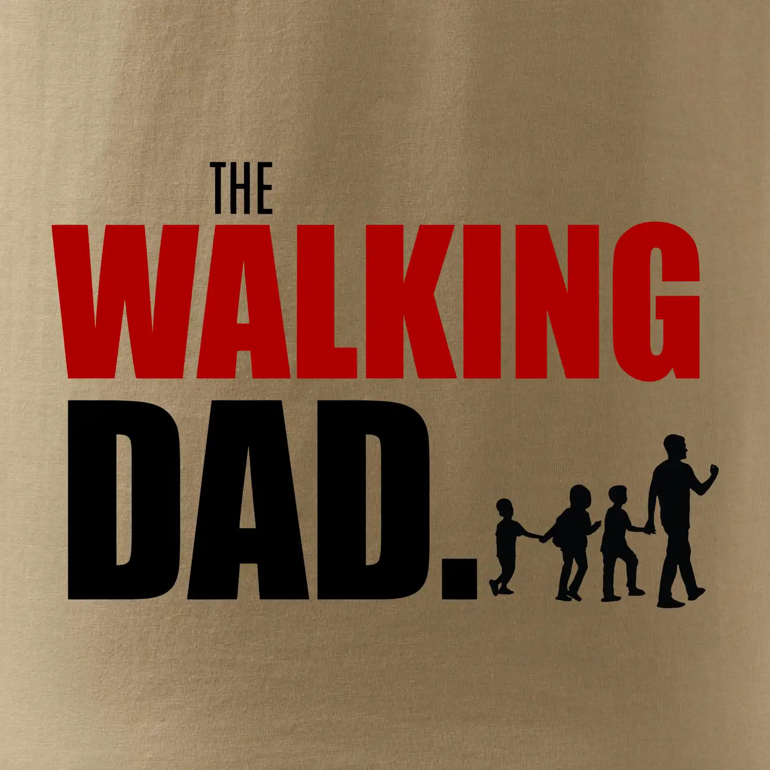 The walking dad tři děti