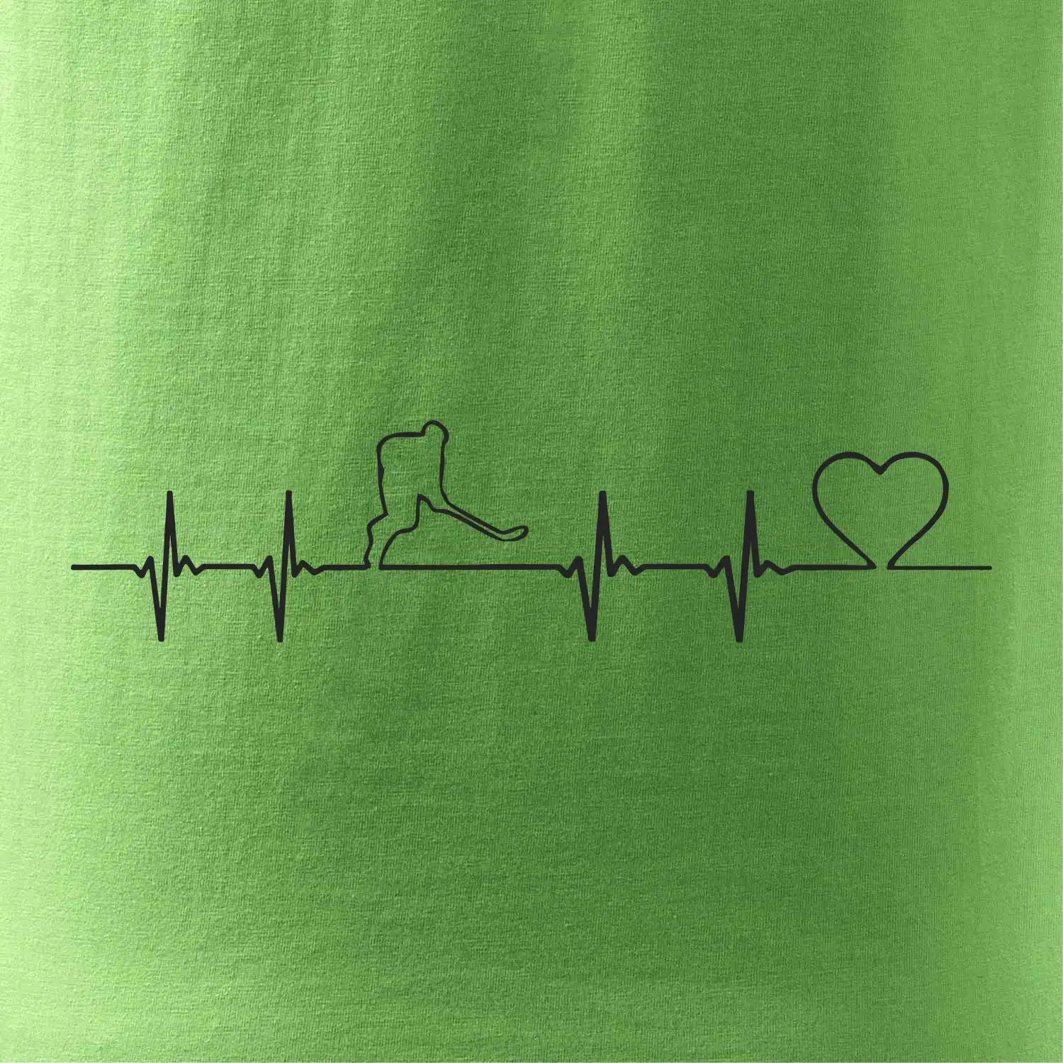 Hokejový hráč EKG