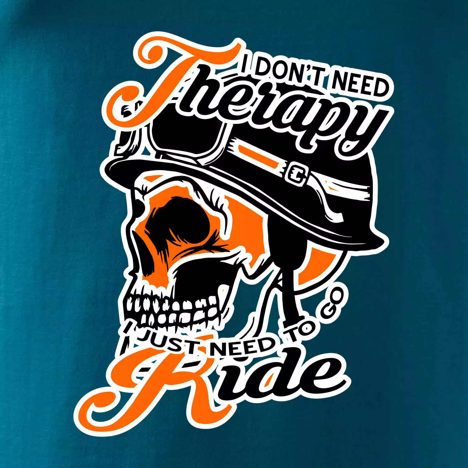 I don't need therapy moto ride