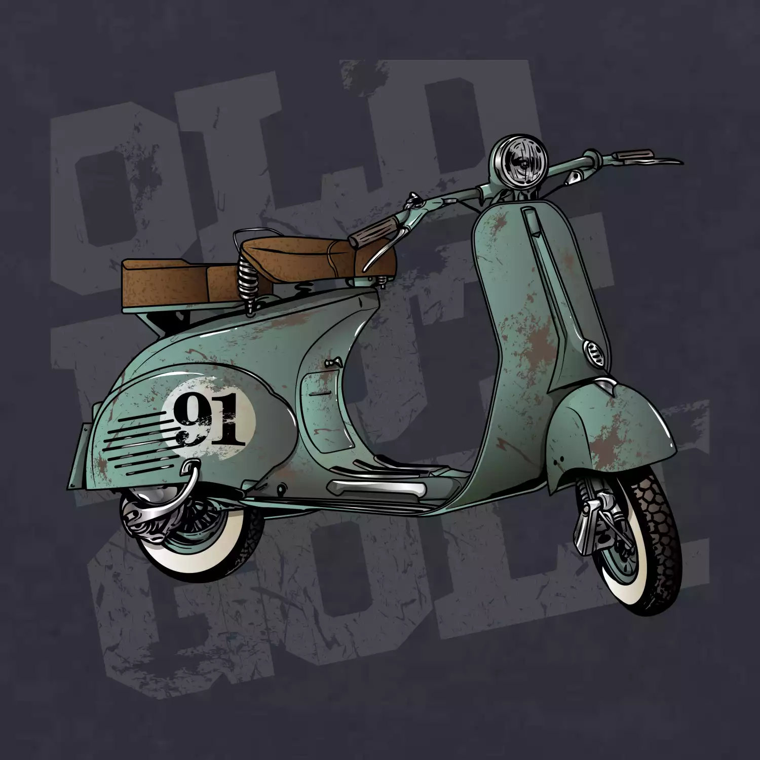 Scooter olive