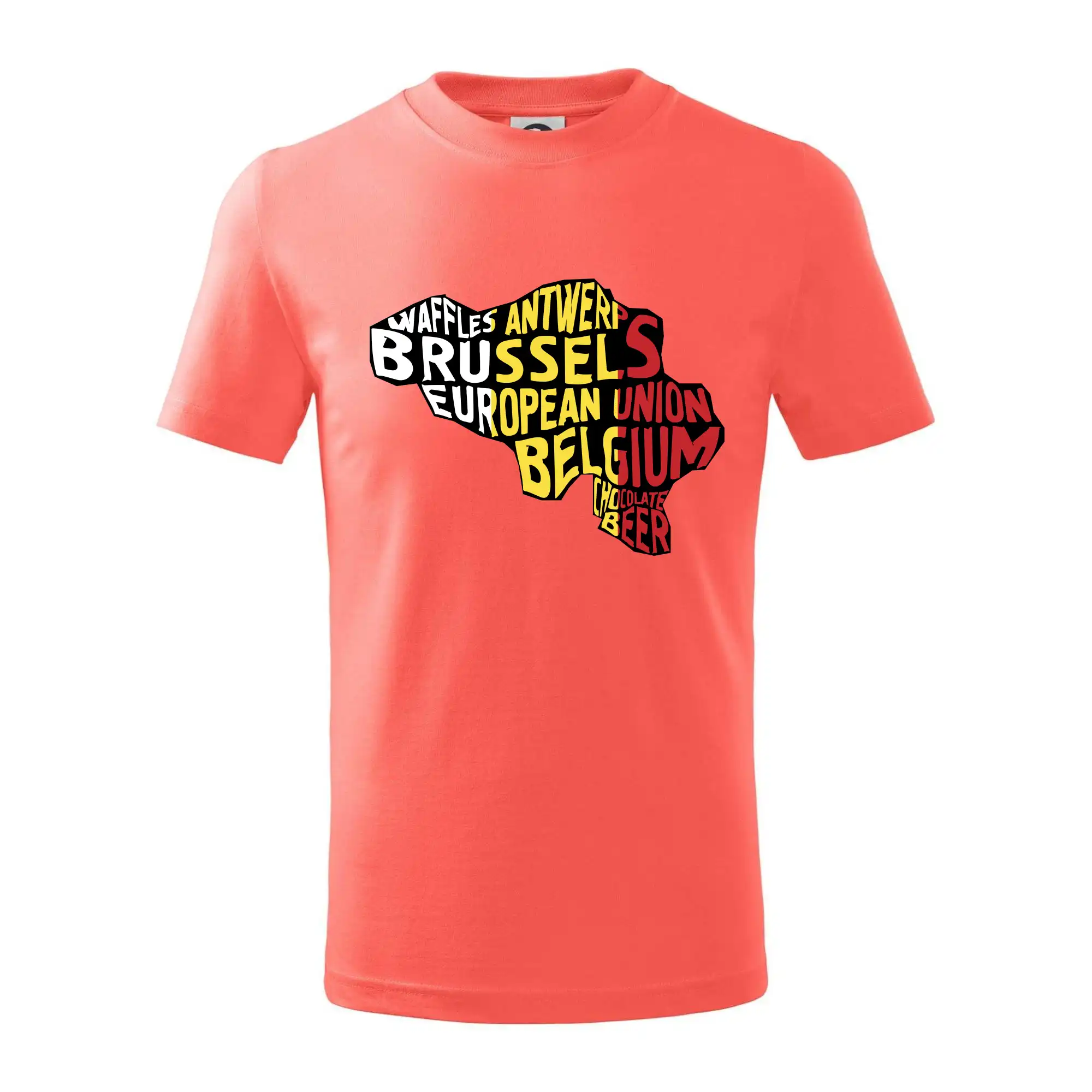 Mapy - názvy měst - Belgie