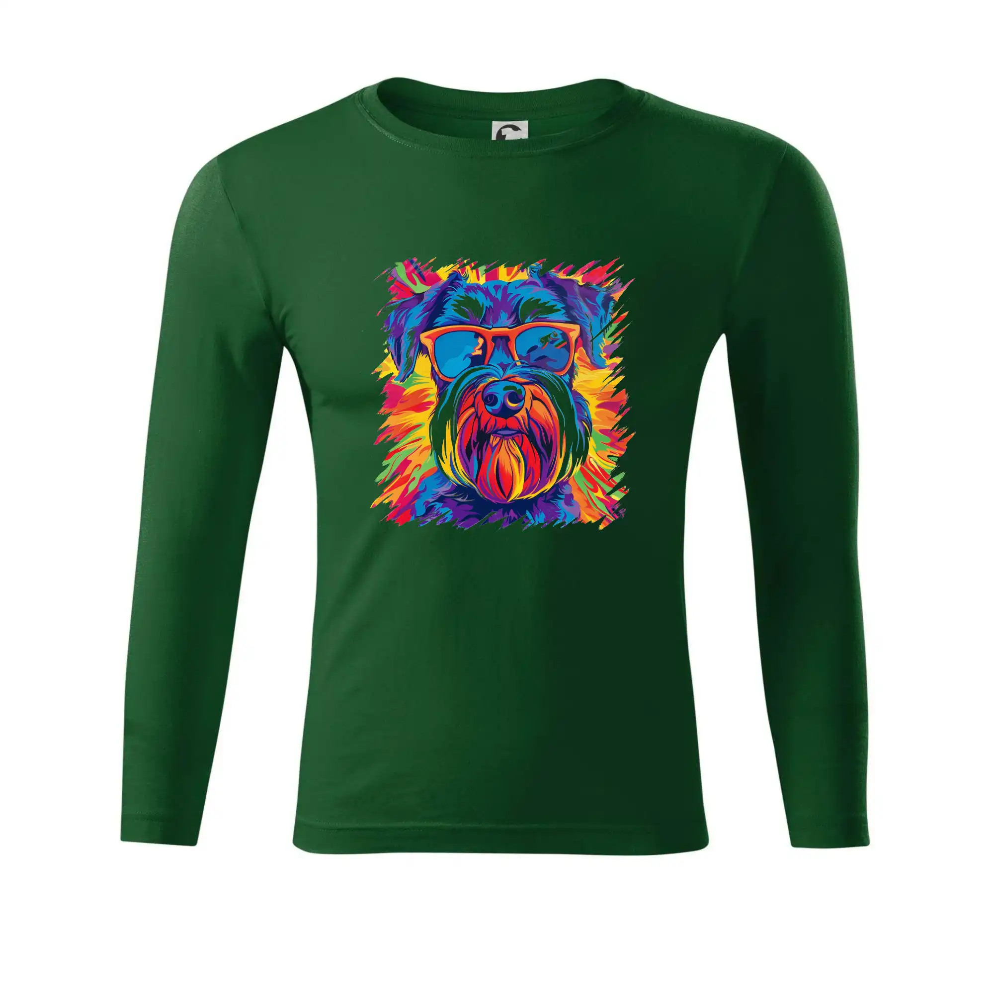 Knírač barevný styl 70s