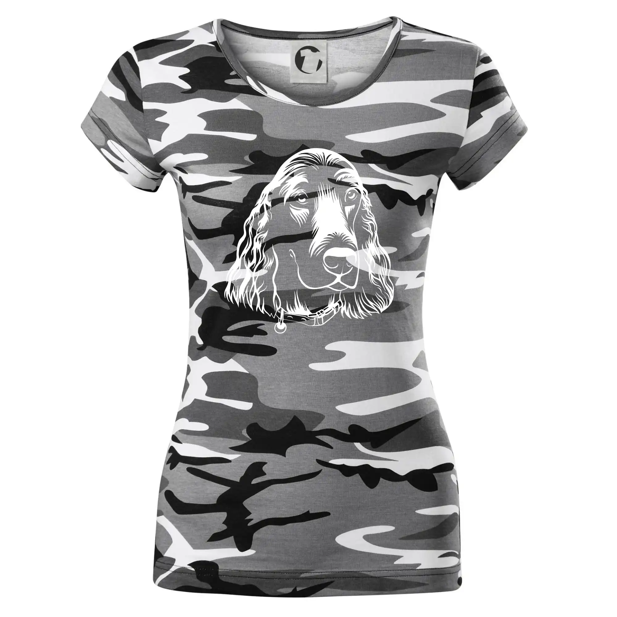 Kokršpaněl - hlava kreslená