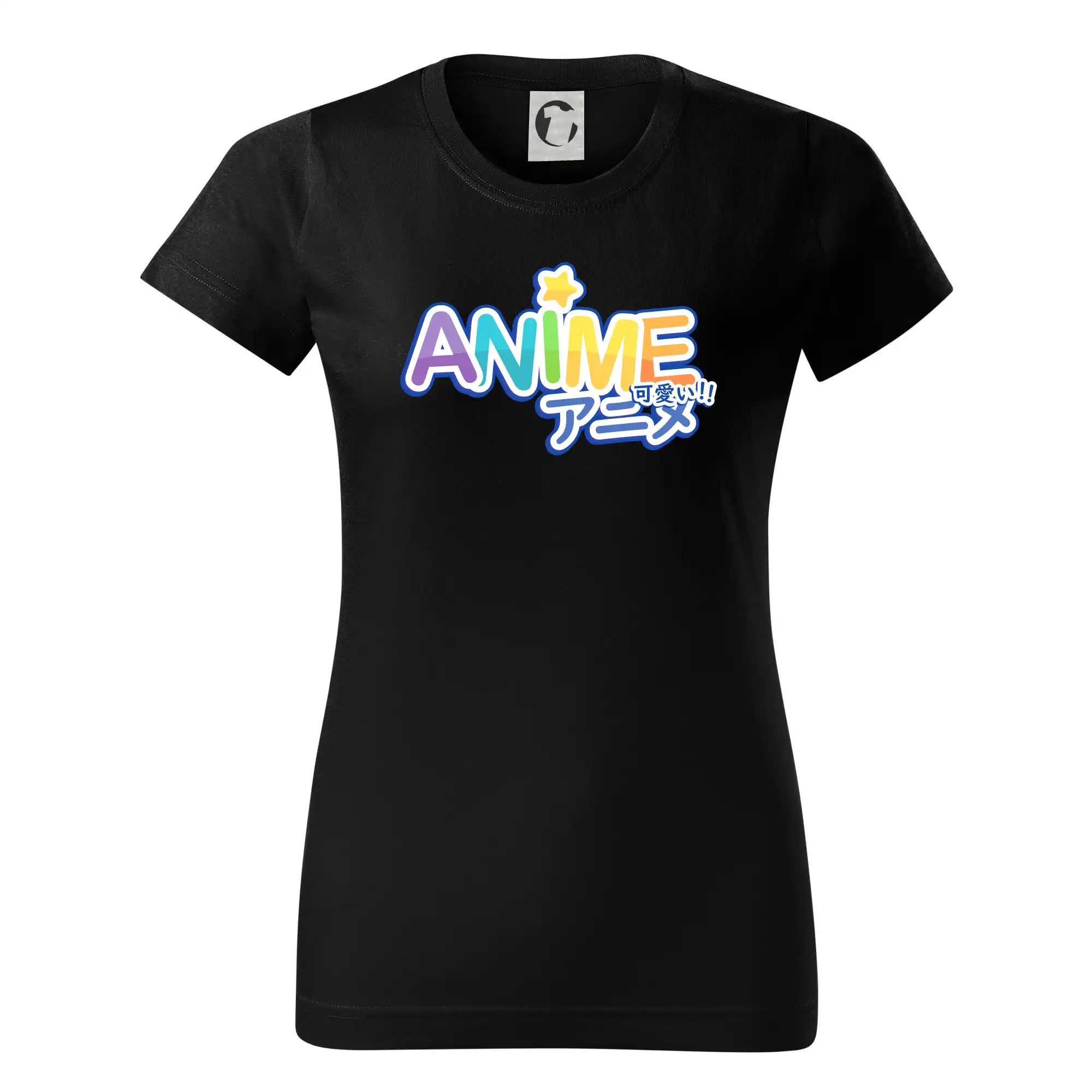 Anime nápis duhový