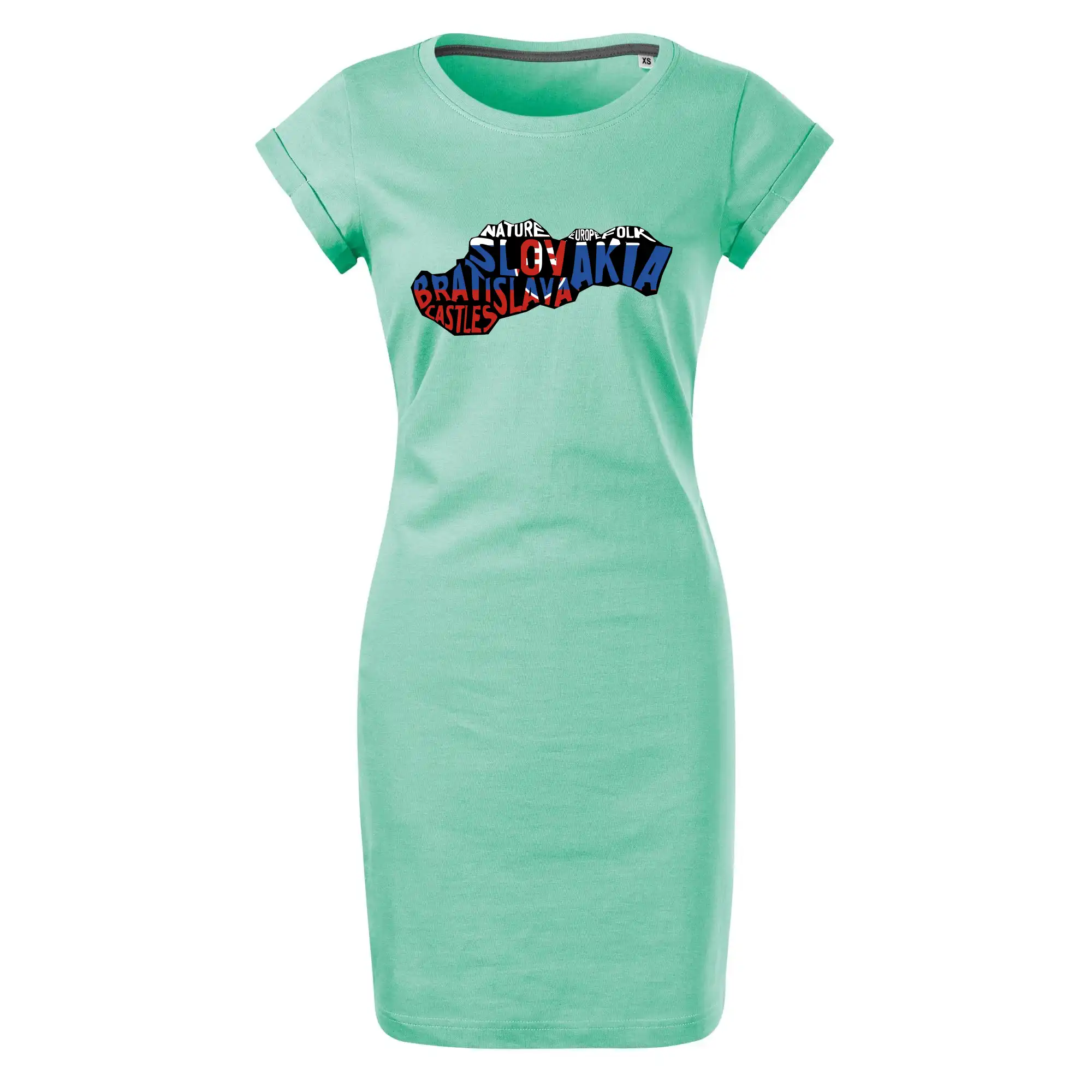 Mapy - názvy měst - Slovensko