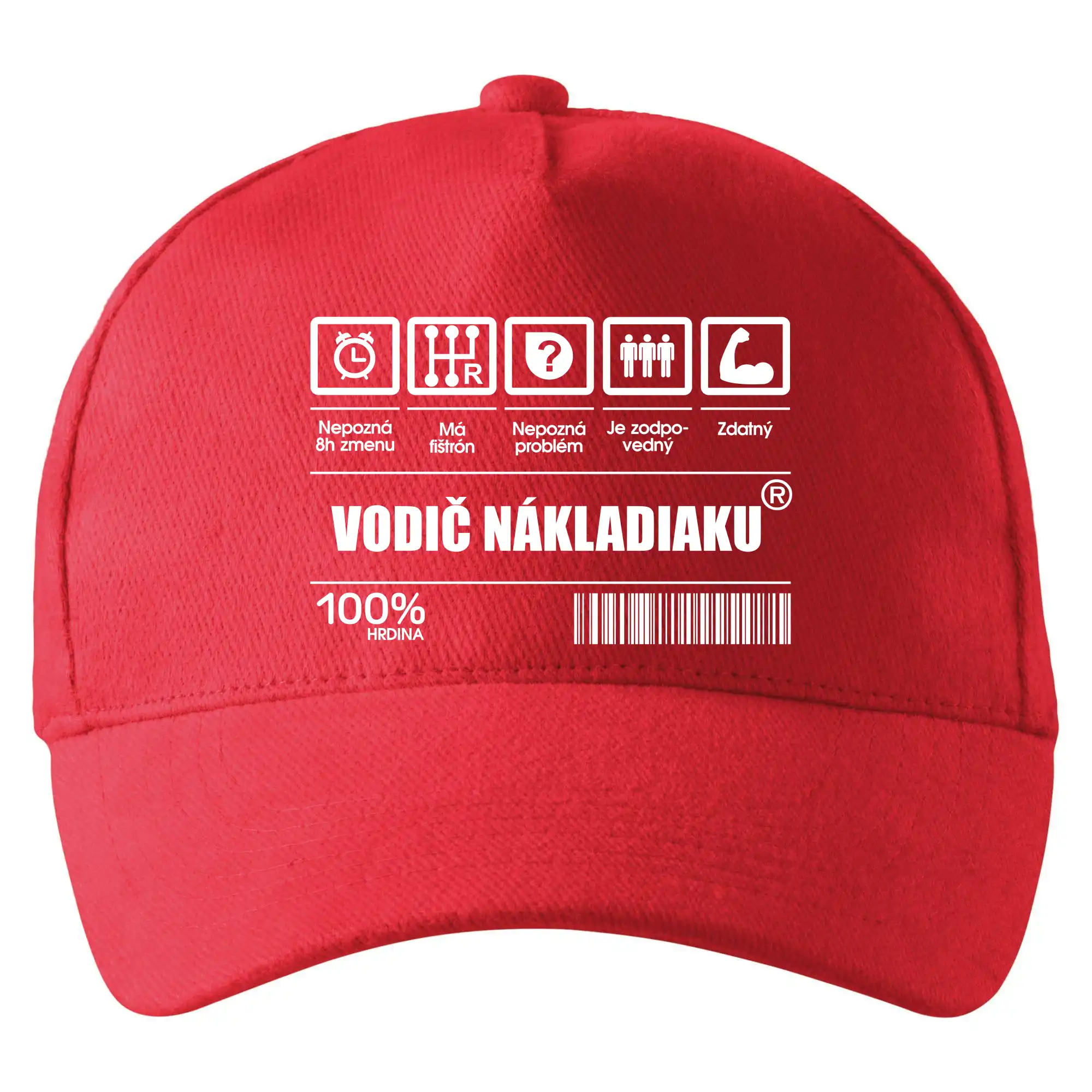 Čiarový kód - Vodič nákladiaku