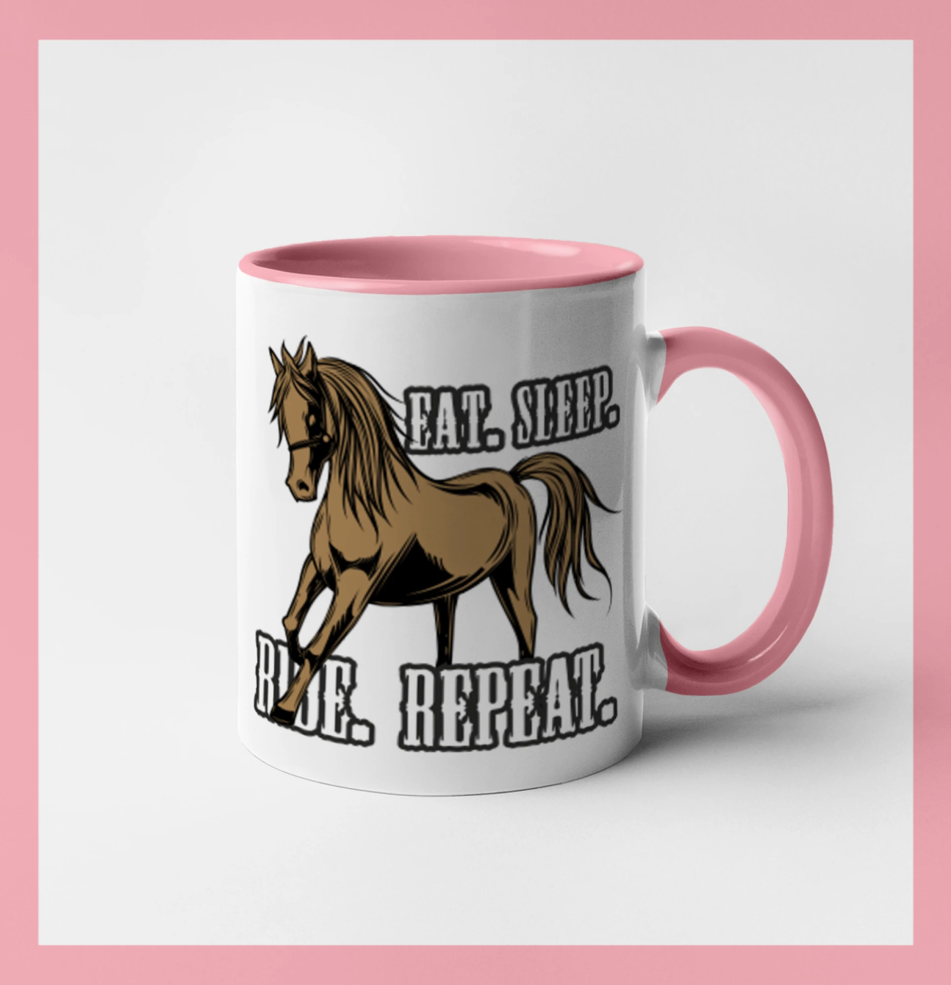 Eat Sleep Ride Repeat Western