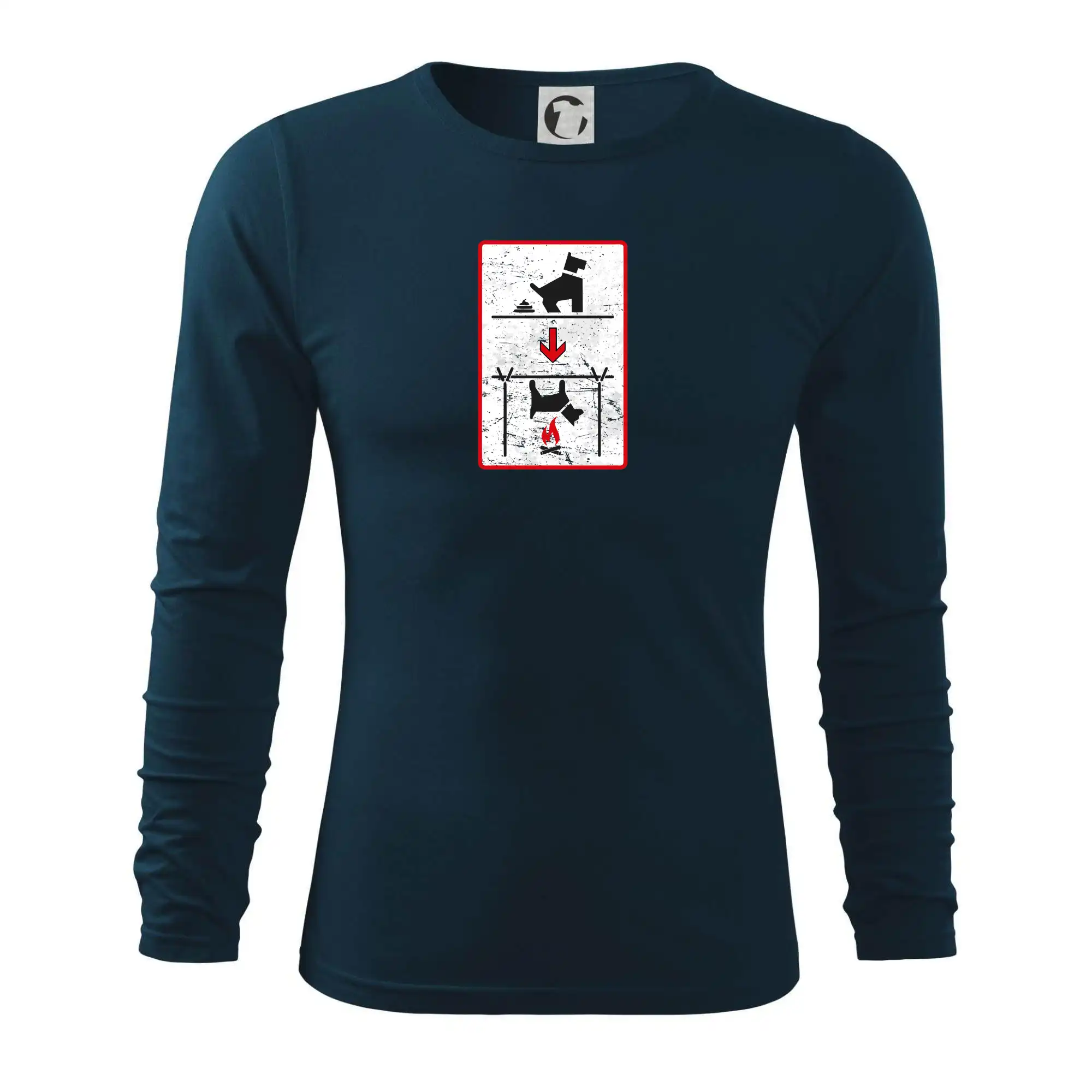 Tričko pro odpůrce sraní na chodníku