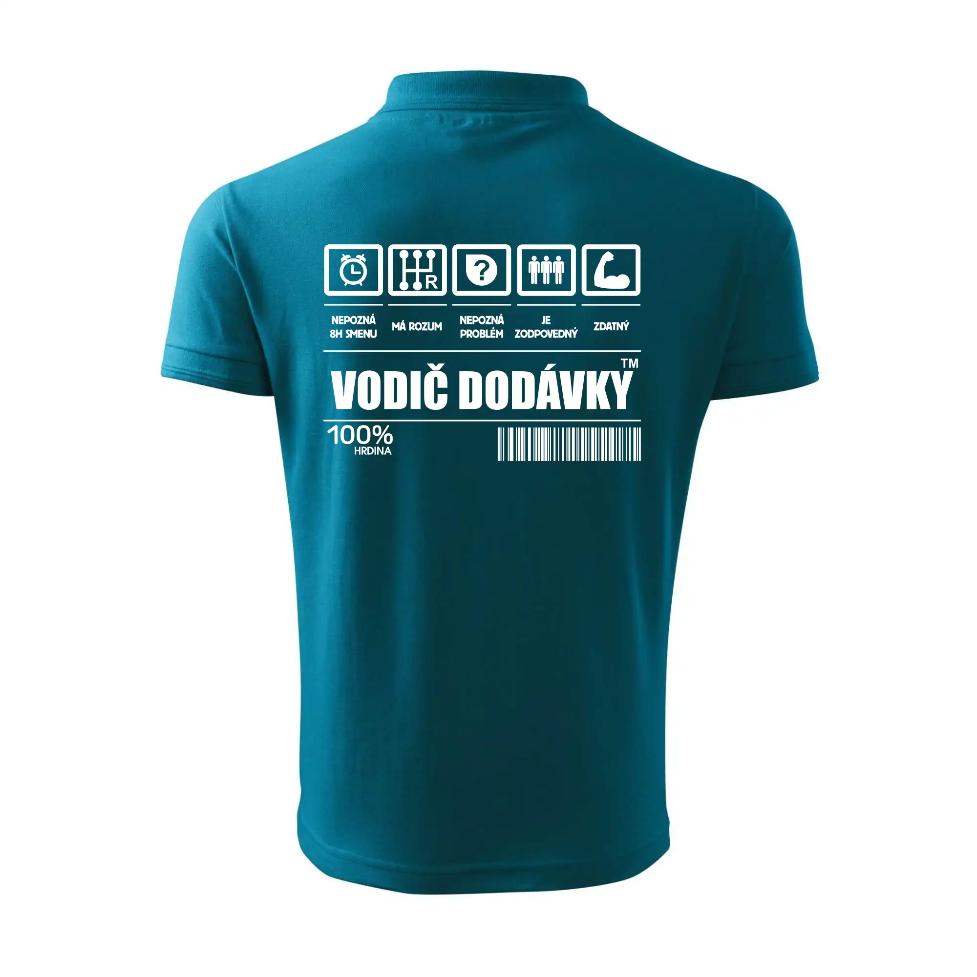 Čiarový kód - Vodič dodávky