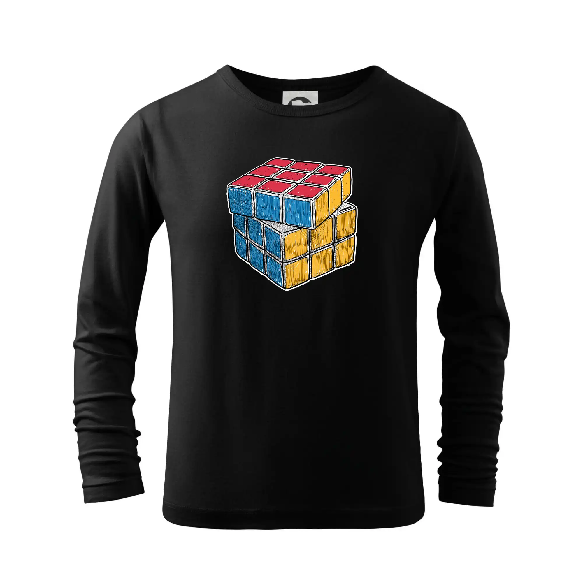 Rubikova kostka kreslená