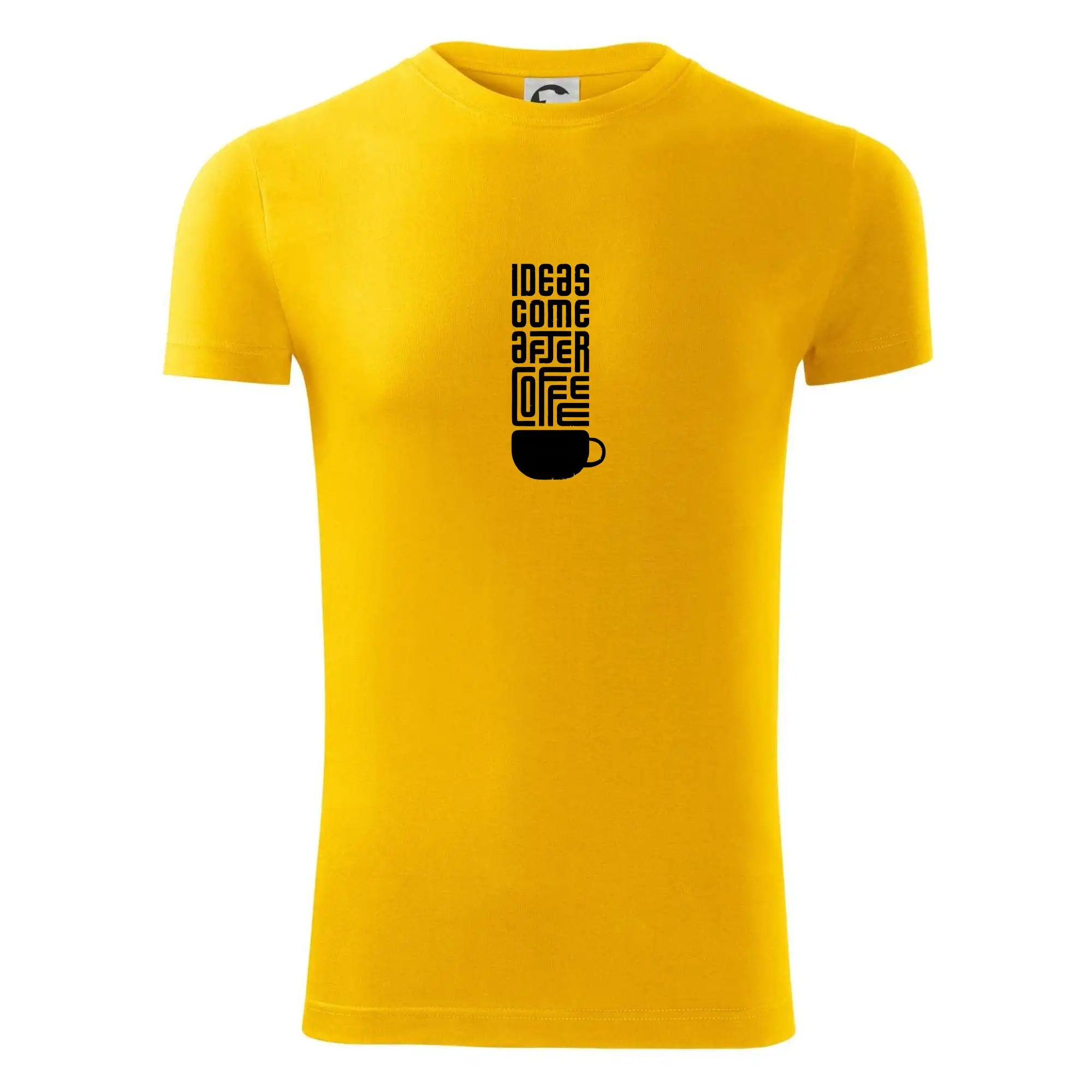 Ideas come after coffee