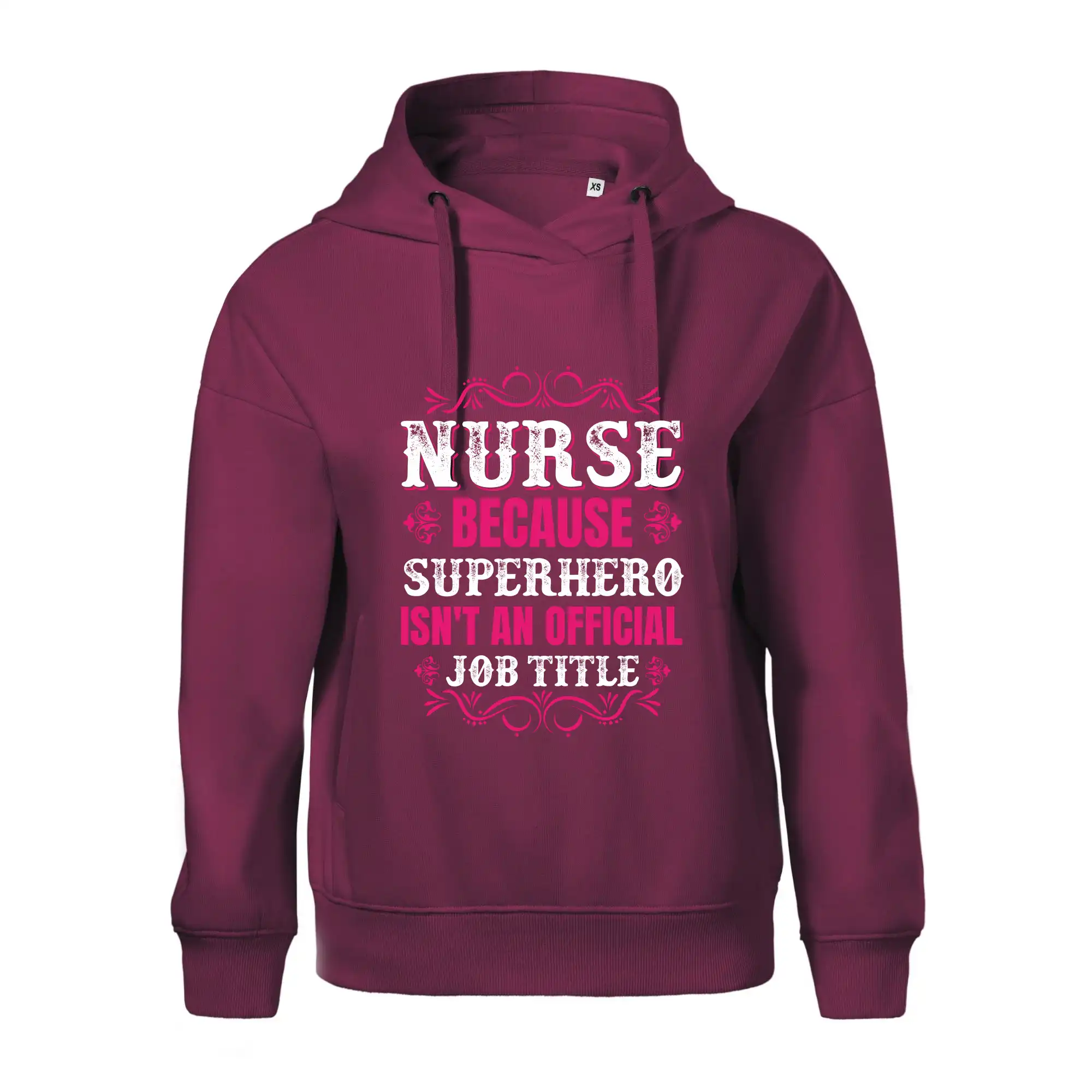 Nurse because superhero isnt an official job tittle