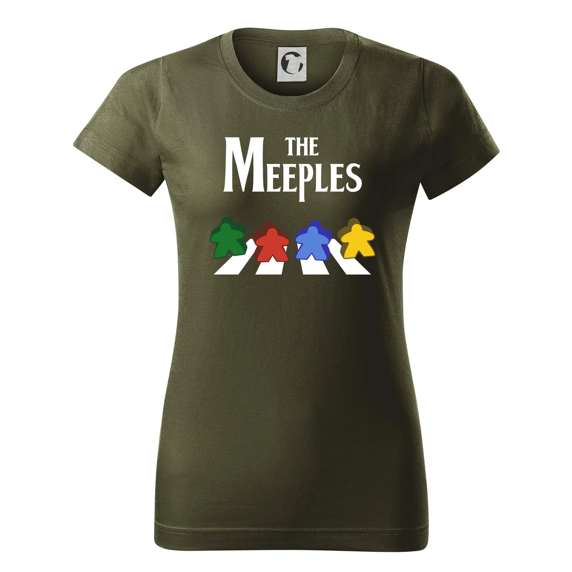 Tričká pre hráčov - The Meeples - Dámske tričko basic - ľahko voľnejšie a dlhšie