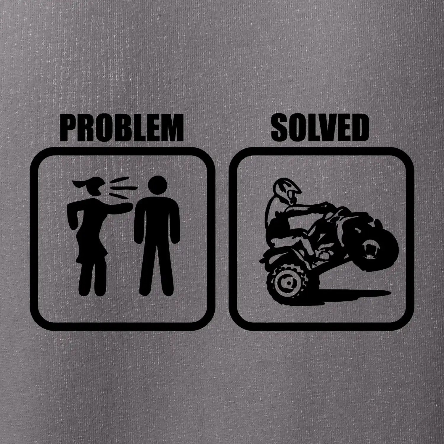 Problem quad / čtyřkolka