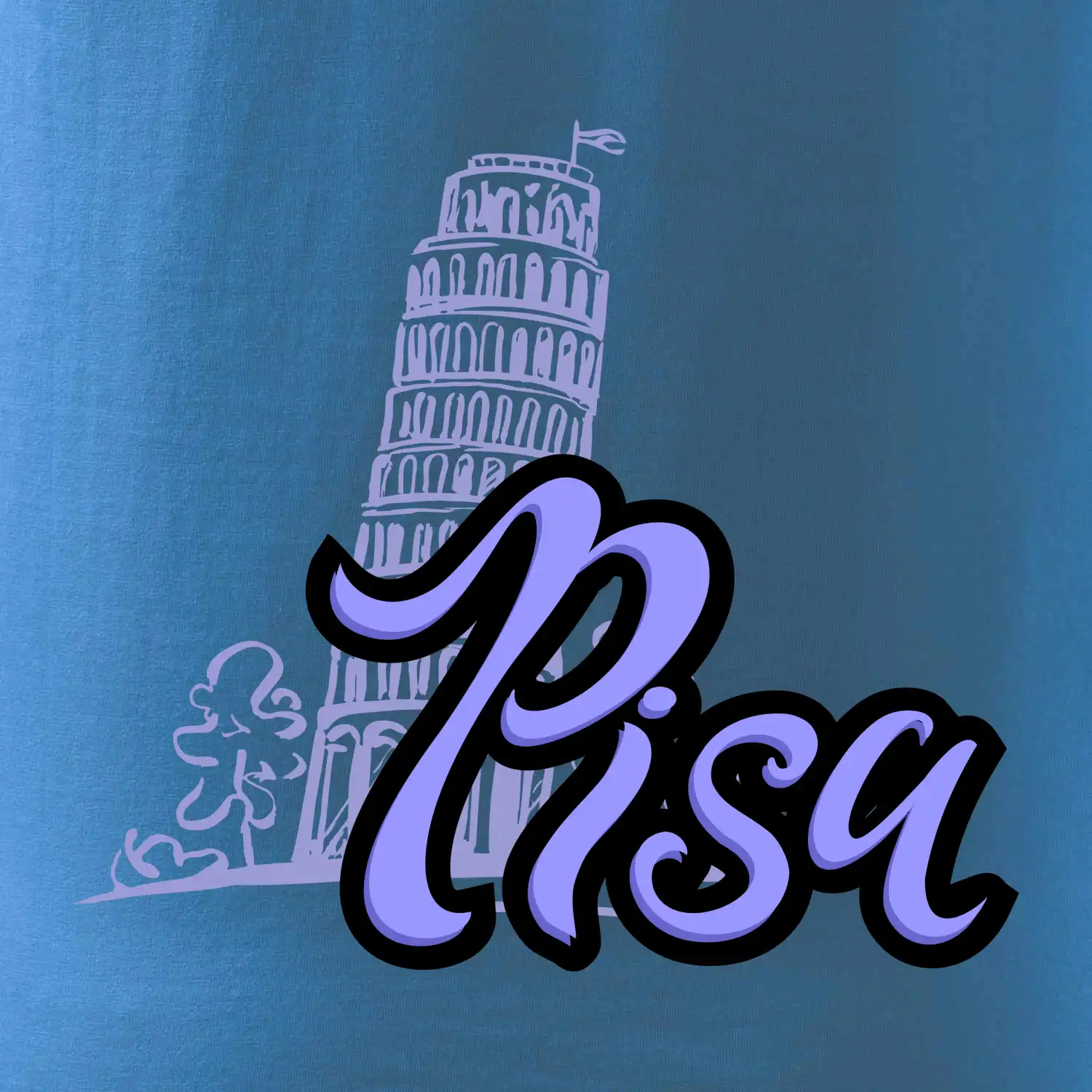 Pisa Lettering