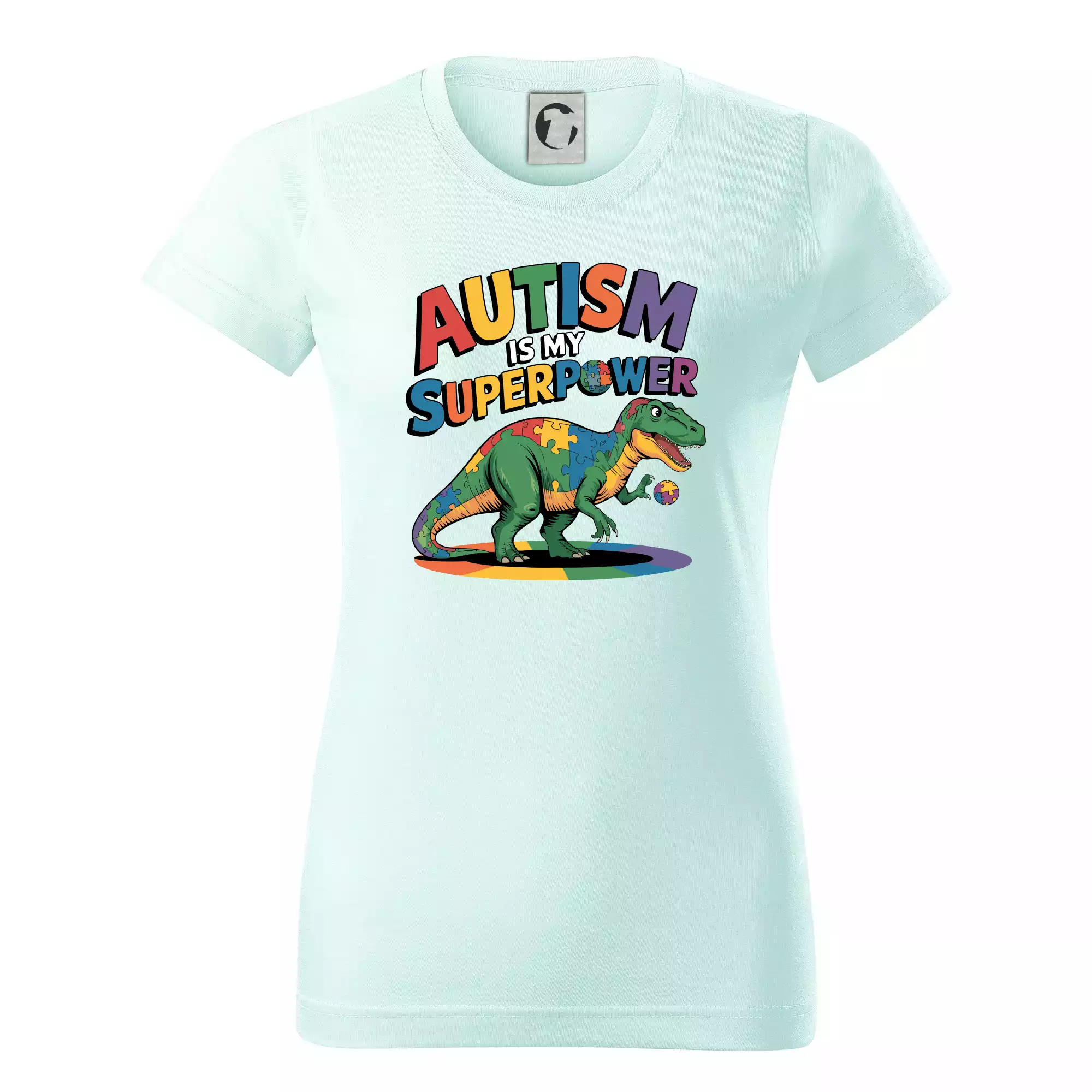 Stojící Rex Autism is my superpower