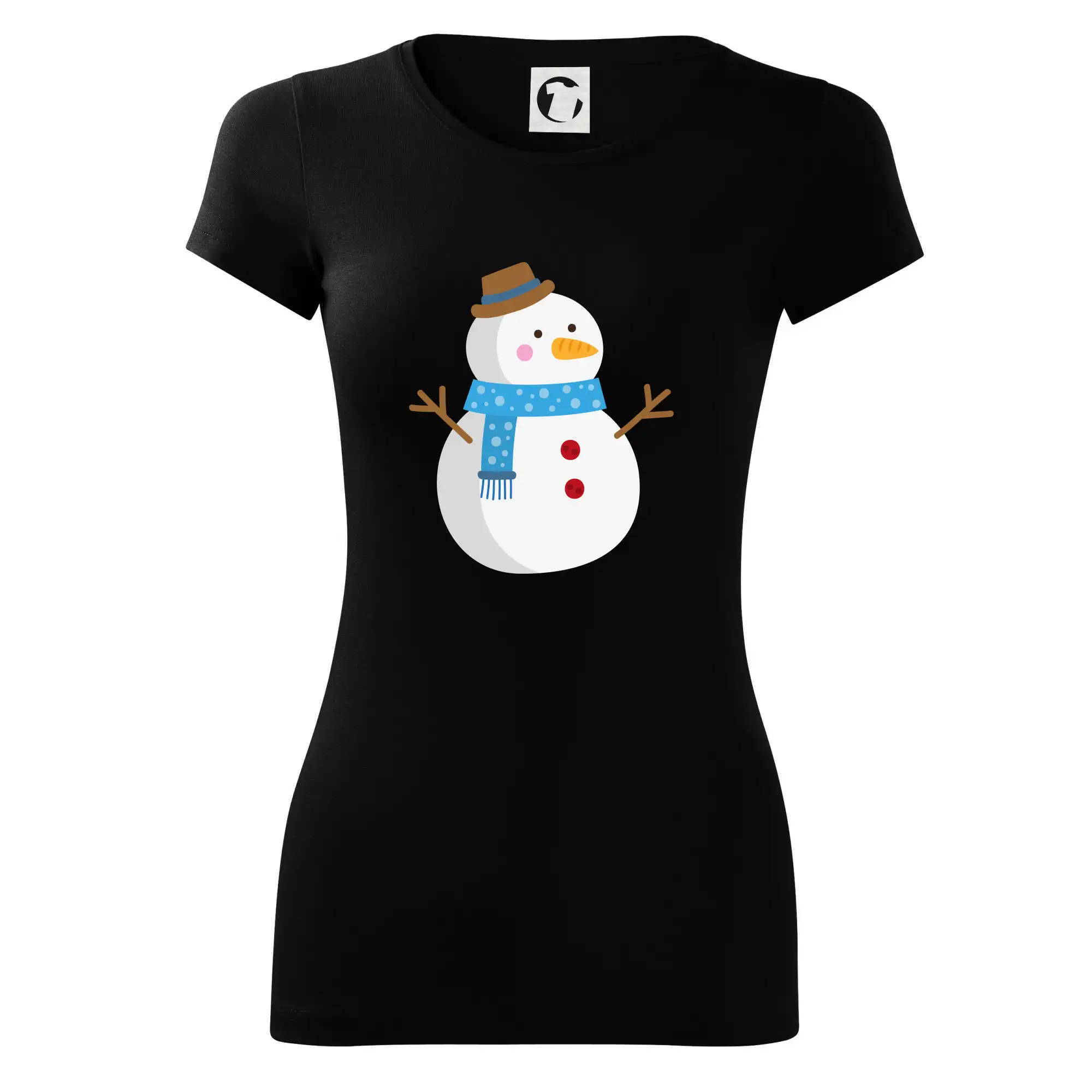 Sněhulák se šálou