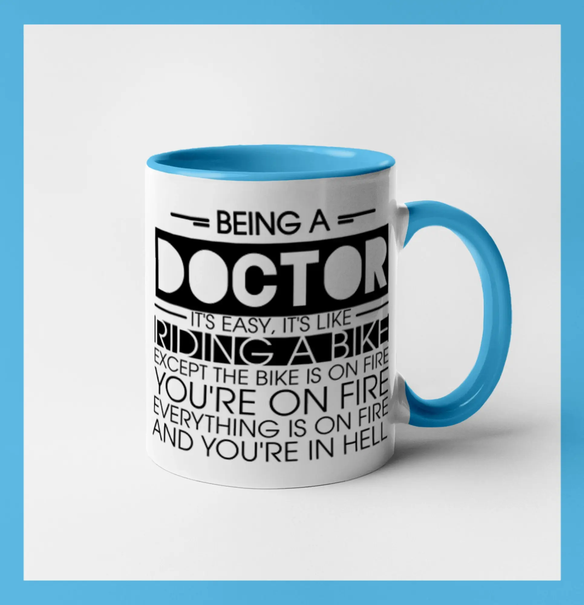 Being a doctor - bike - Hrnček 