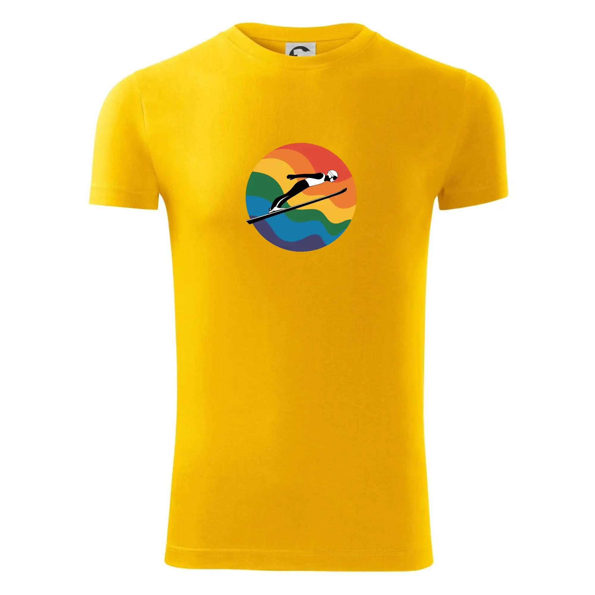 Skokan na lyžích v kruhu