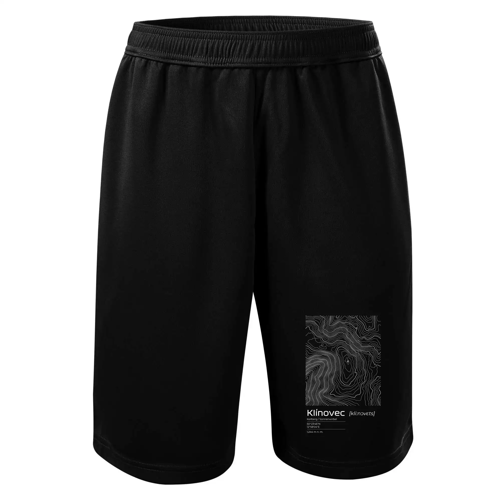 Klínovec - vrstevnice v obdélníku