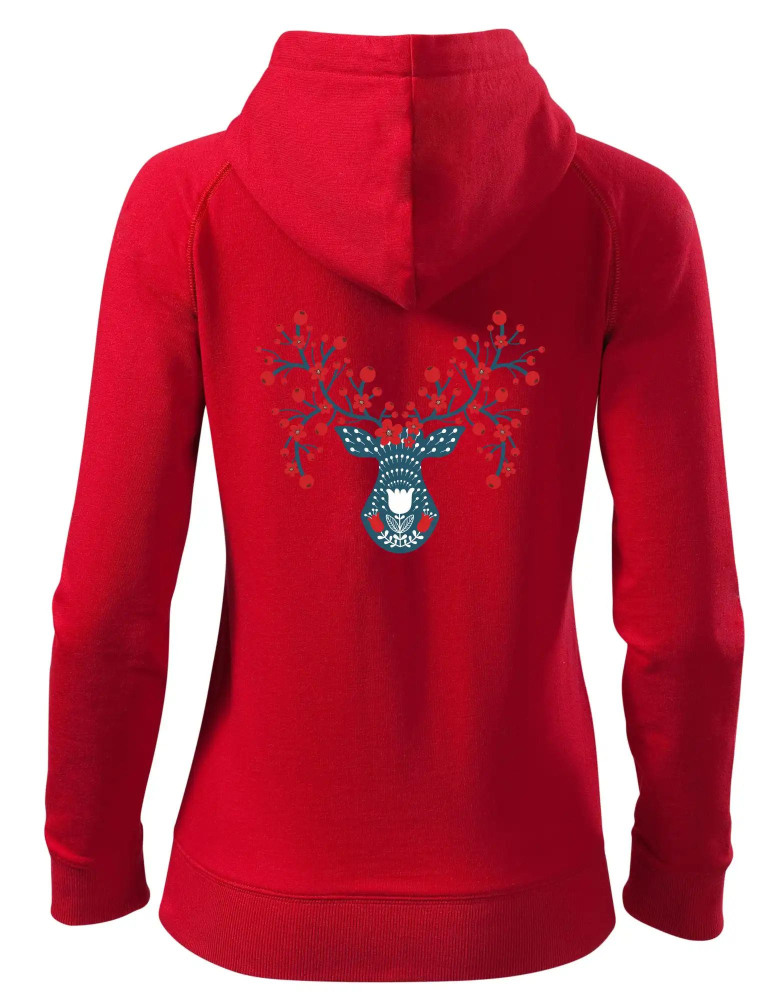 Folklor - jelen s červenými plody