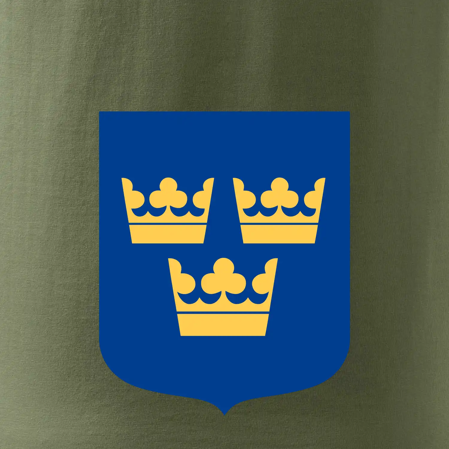 Švédský znak tři korunky velký