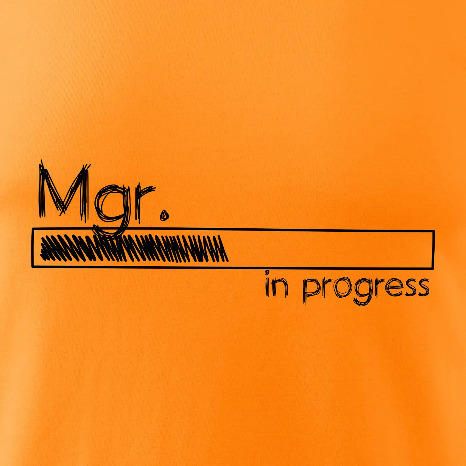 In progress titul Mgr.  magistr / magistra